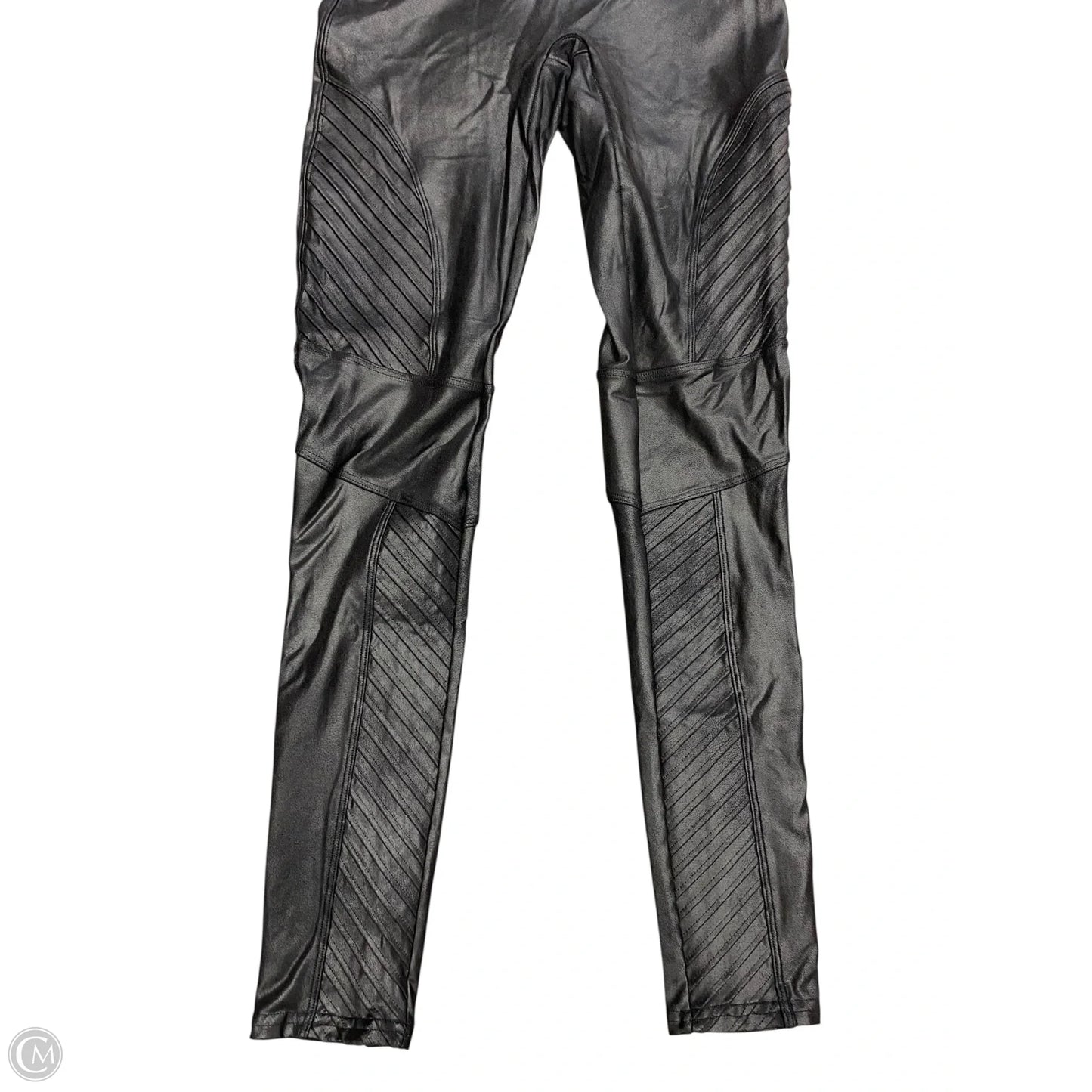 Athletic Leggings By Spanx In Black, Size: M