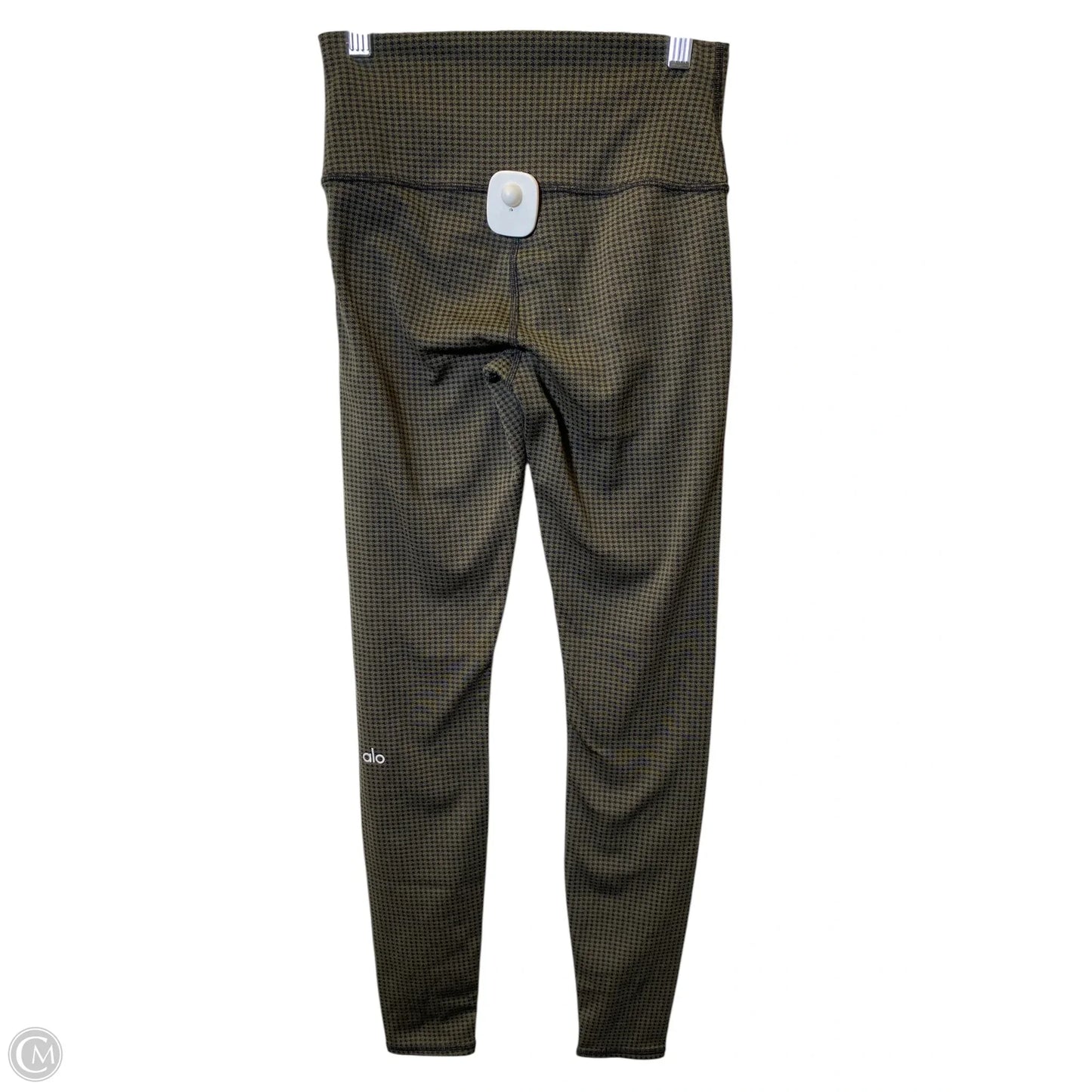 Athletic Pants By Alo In Black & Green, Size: S