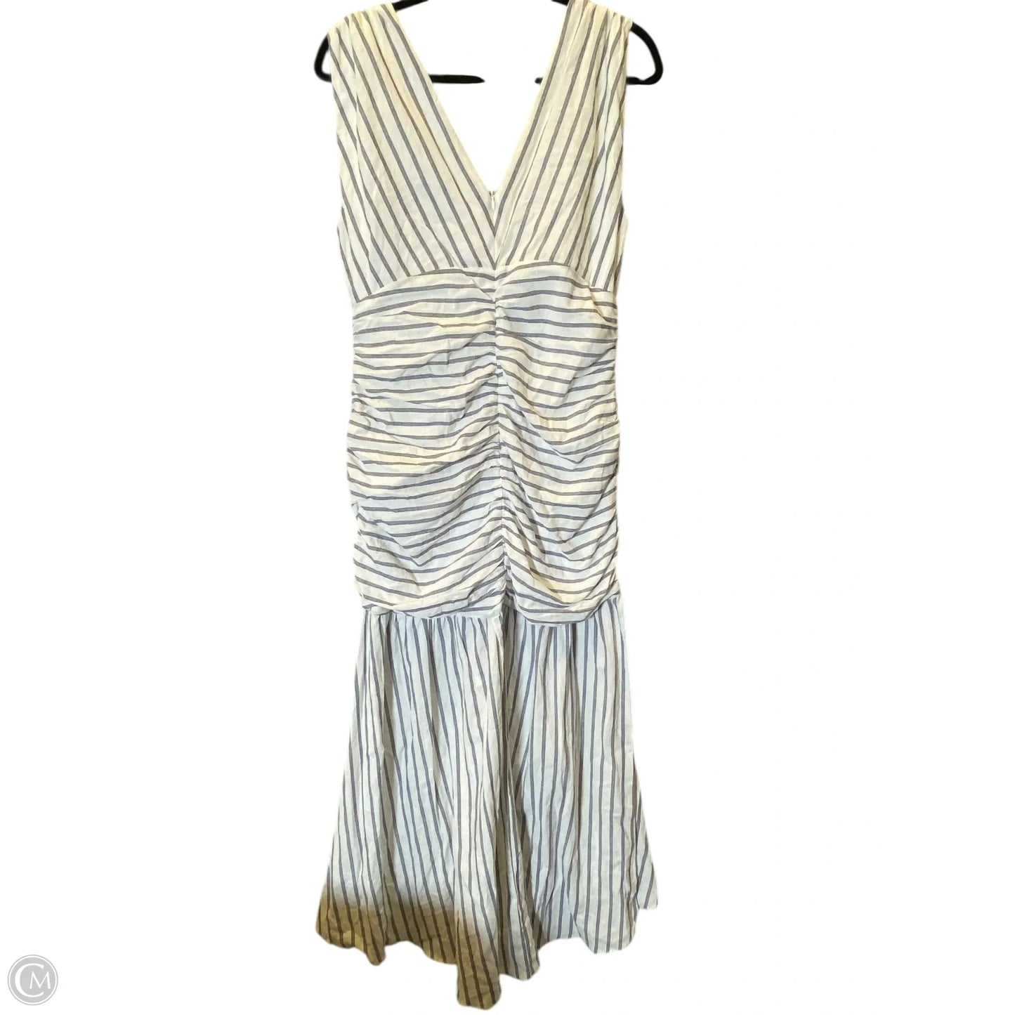 Dress Casual Maxi By Aakaa In Striped Pattern, Size: L