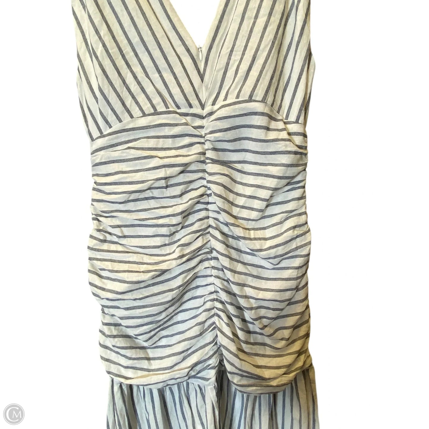 Dress Casual Maxi By Aakaa In Striped Pattern, Size: L