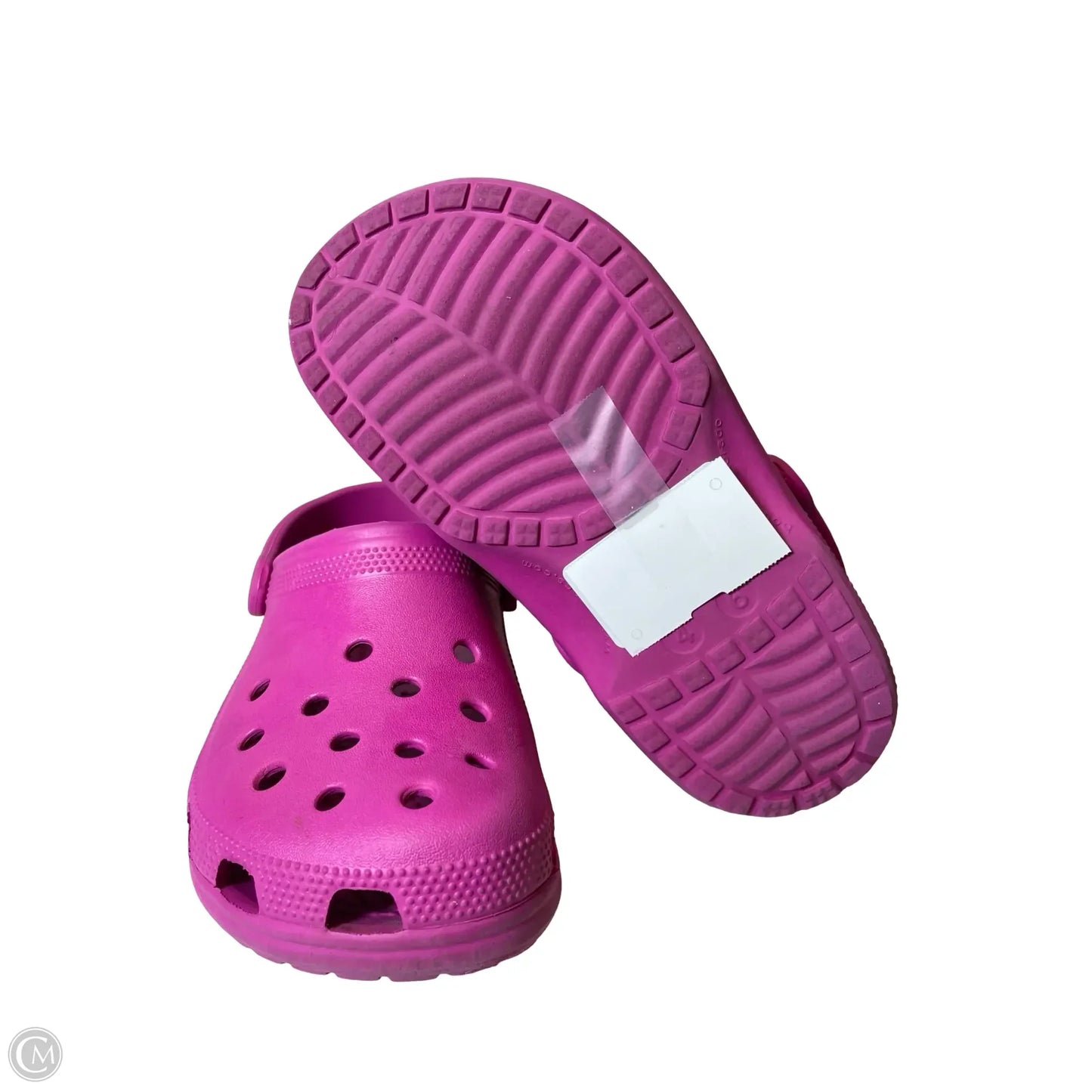 Shoes Flats By Crocs In Purple, Size: 6