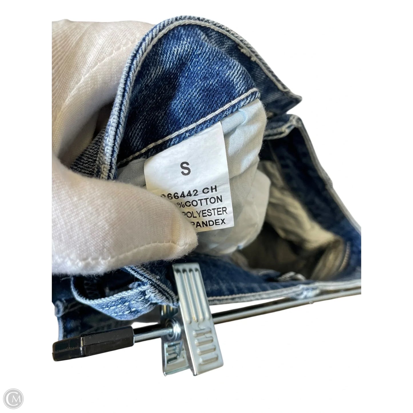 Jeans Straight By Clothes Mentor In Blue Denim, Size: S