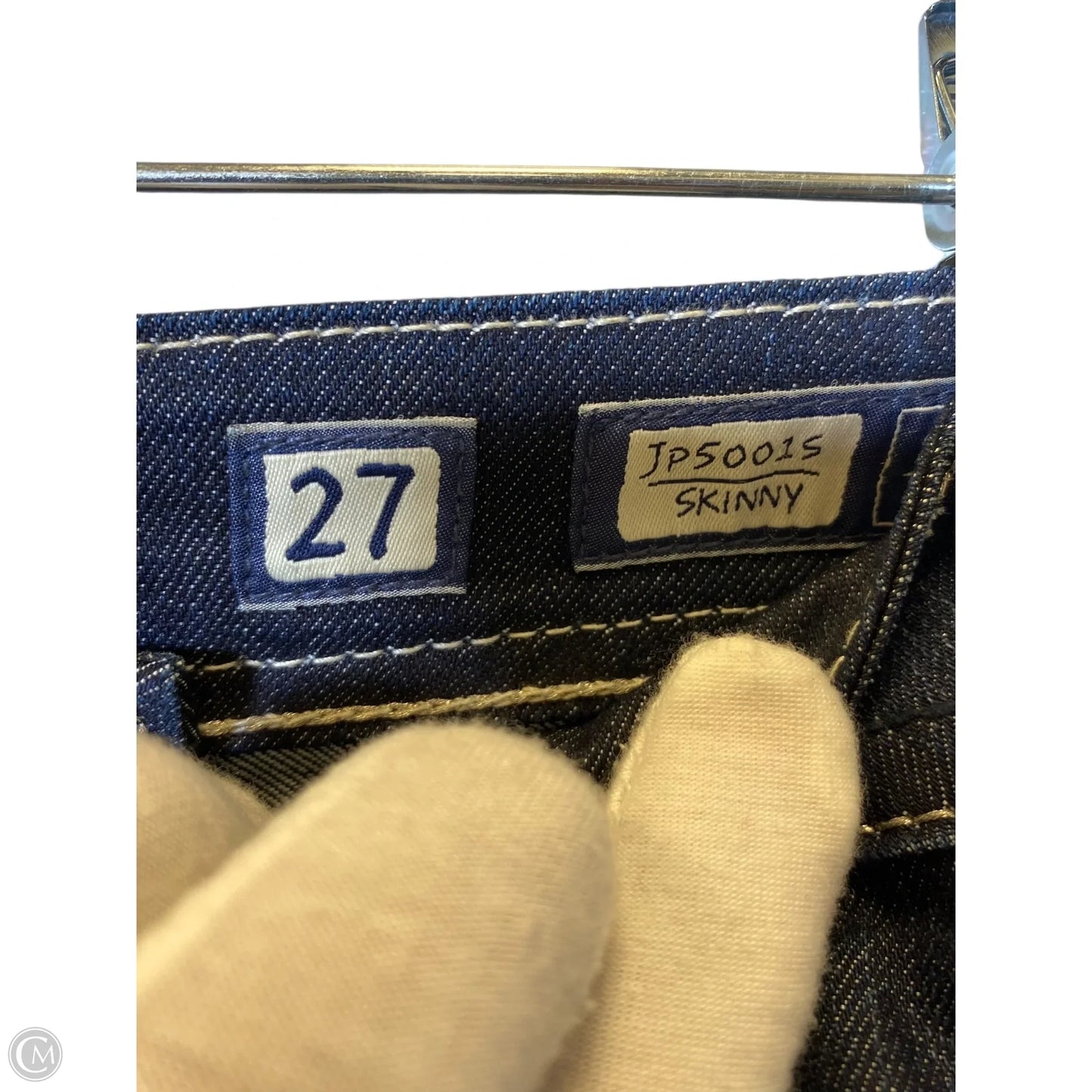 Jeans Skinny By Miss Me In Blue Denim, Size: 4