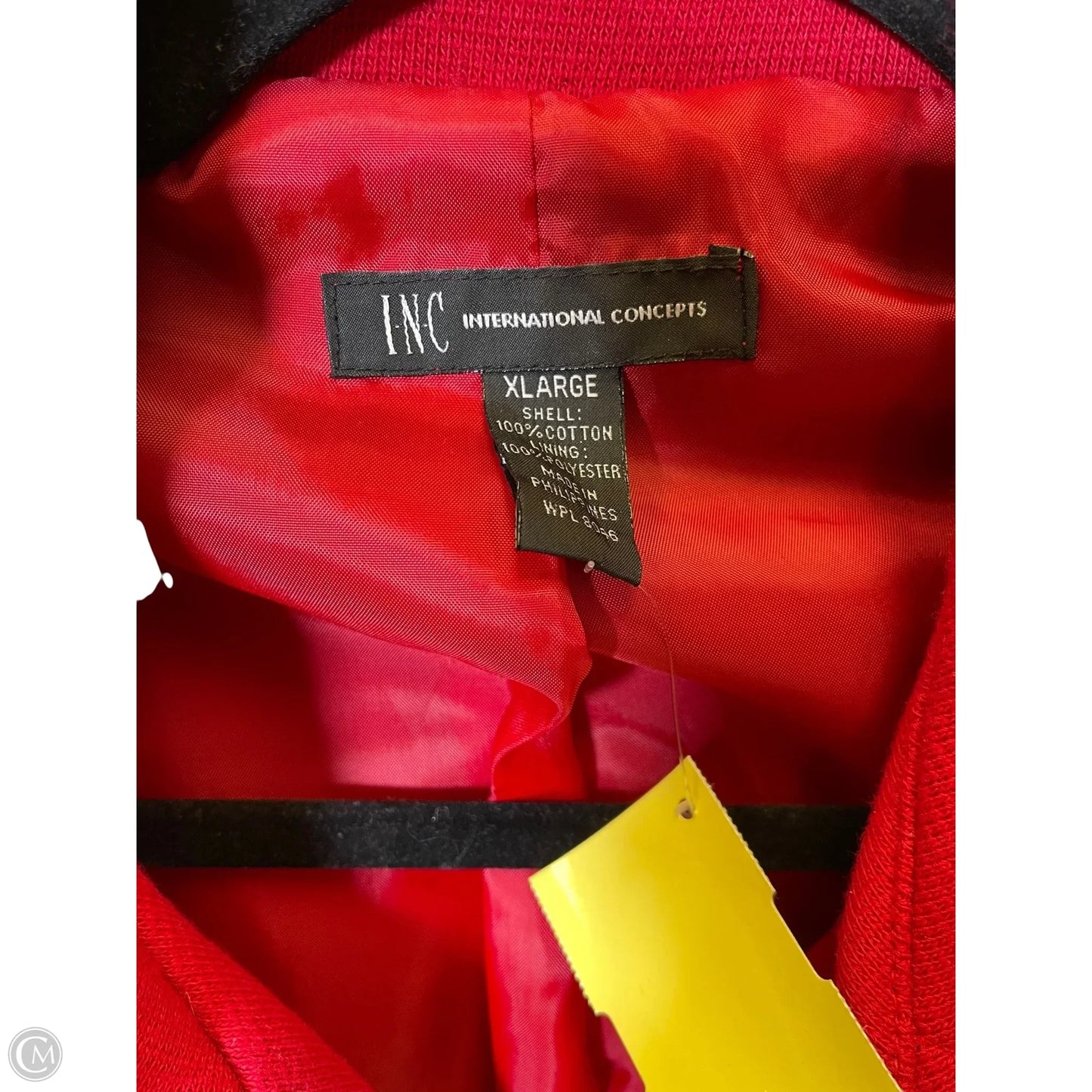 Jacket Moto By Inc In Red, Size: Xl
