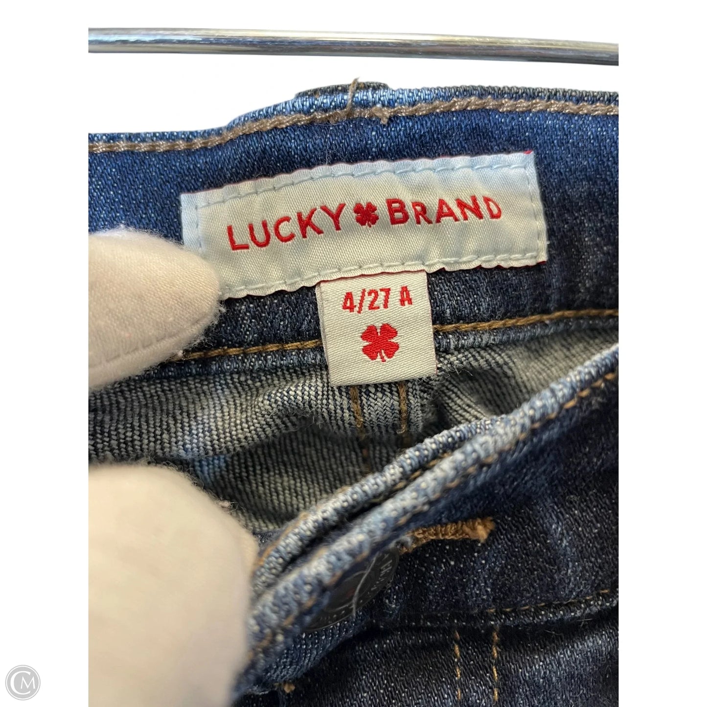 Jeans Boot Cut By Lucky Brand In Blue Denim, Size: 4