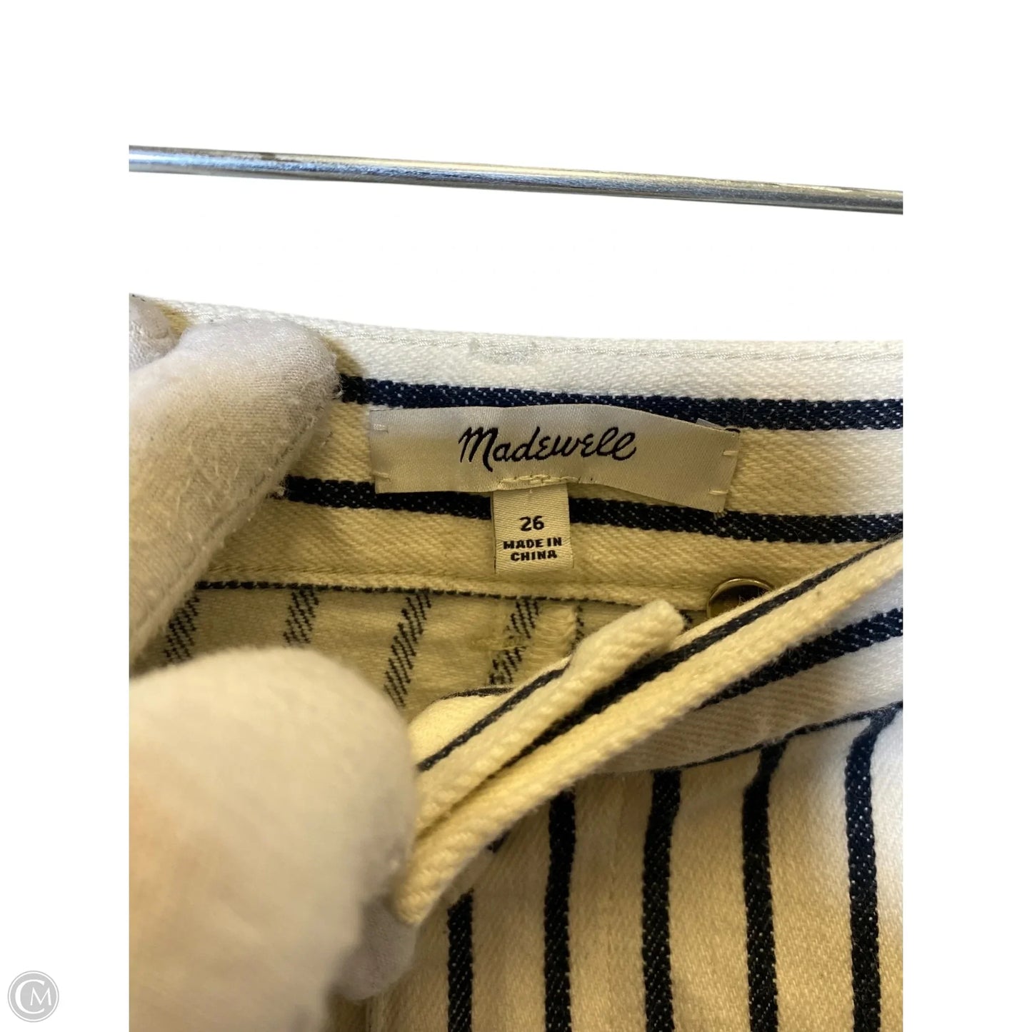 Pants Other By Madewell In Striped Pattern, Size: 26