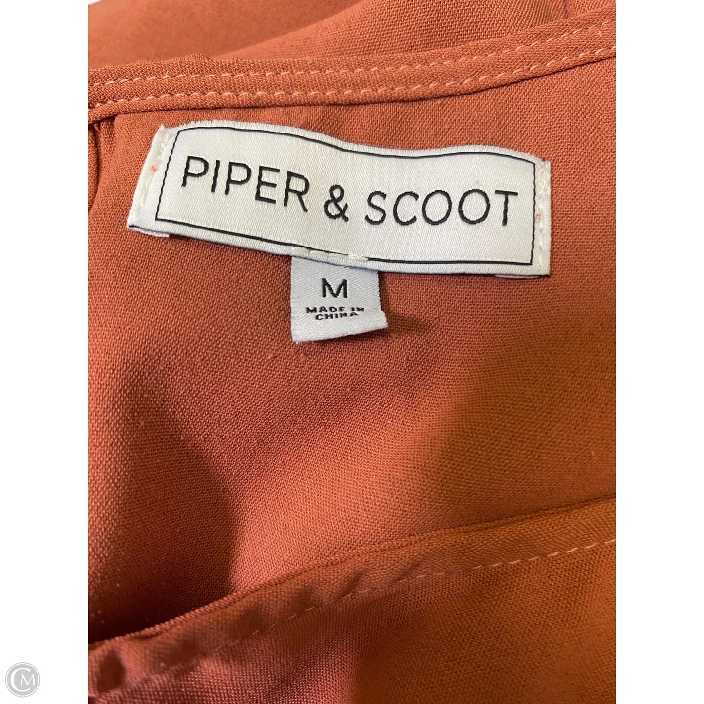 Dress Casual Maxi By Clothes Mentor In Orange, Size: M