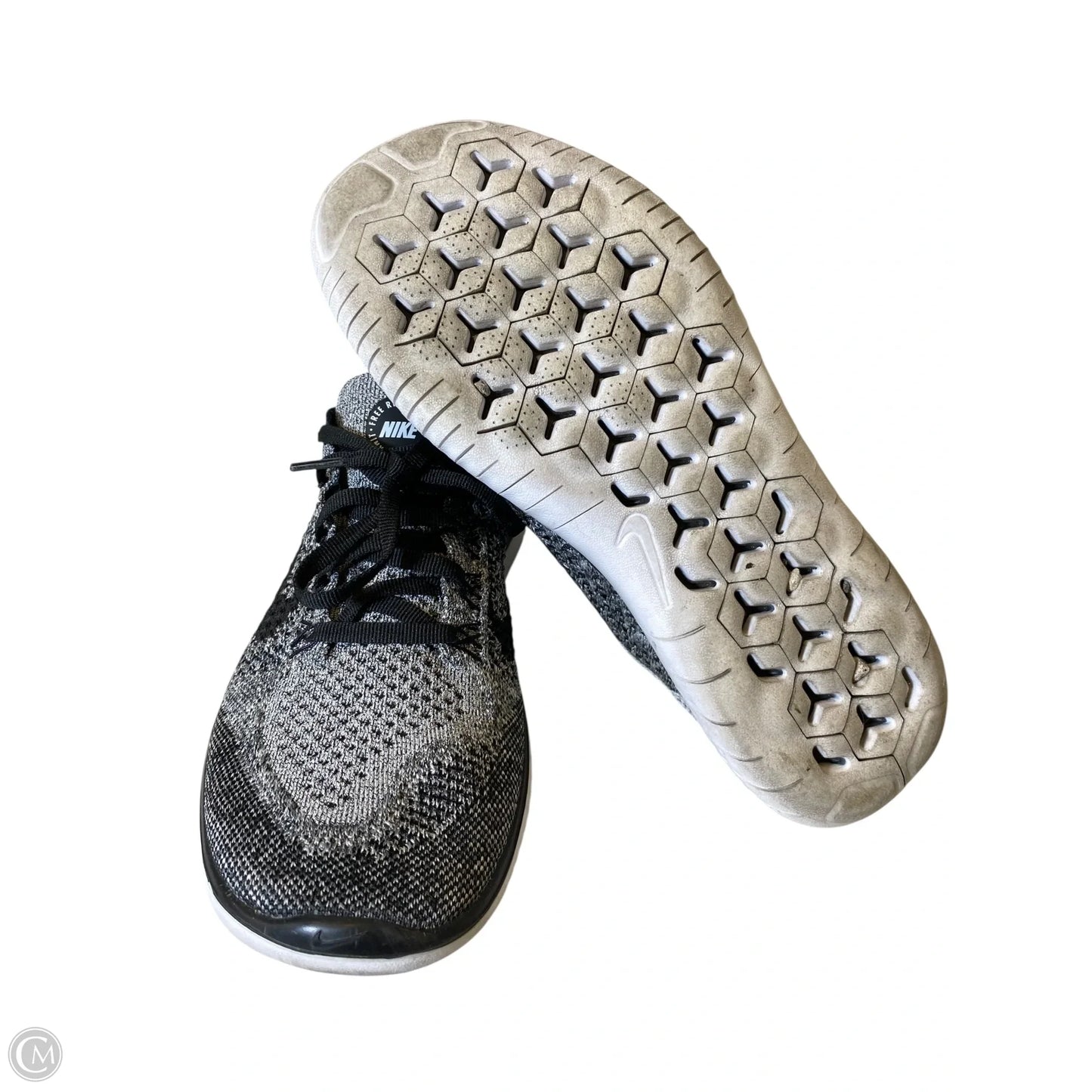 Shoes Athletic By Nike In Black & White, Size: 8
