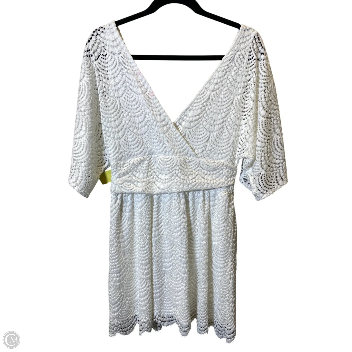 Romper Designer By Lilly Pulitzer In White, Size: M