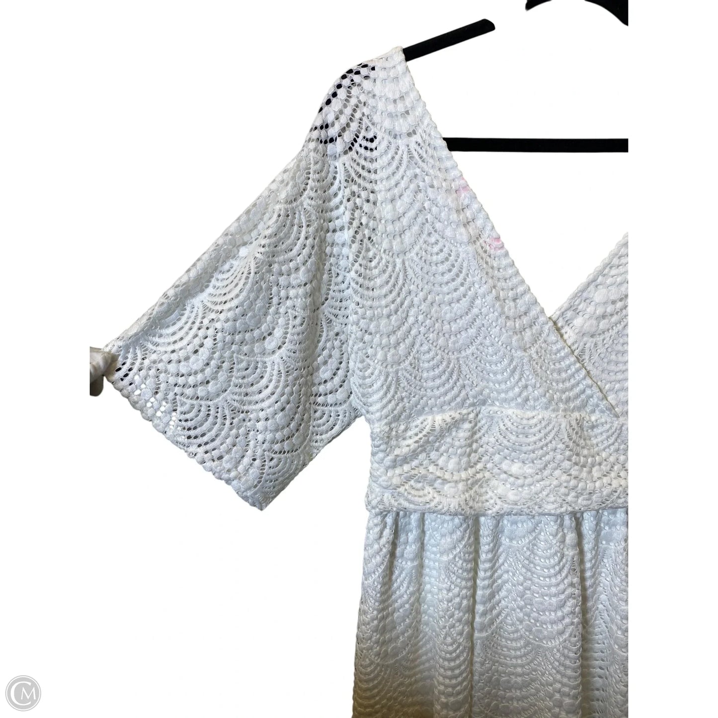 Romper Designer By Lilly Pulitzer In White, Size: M