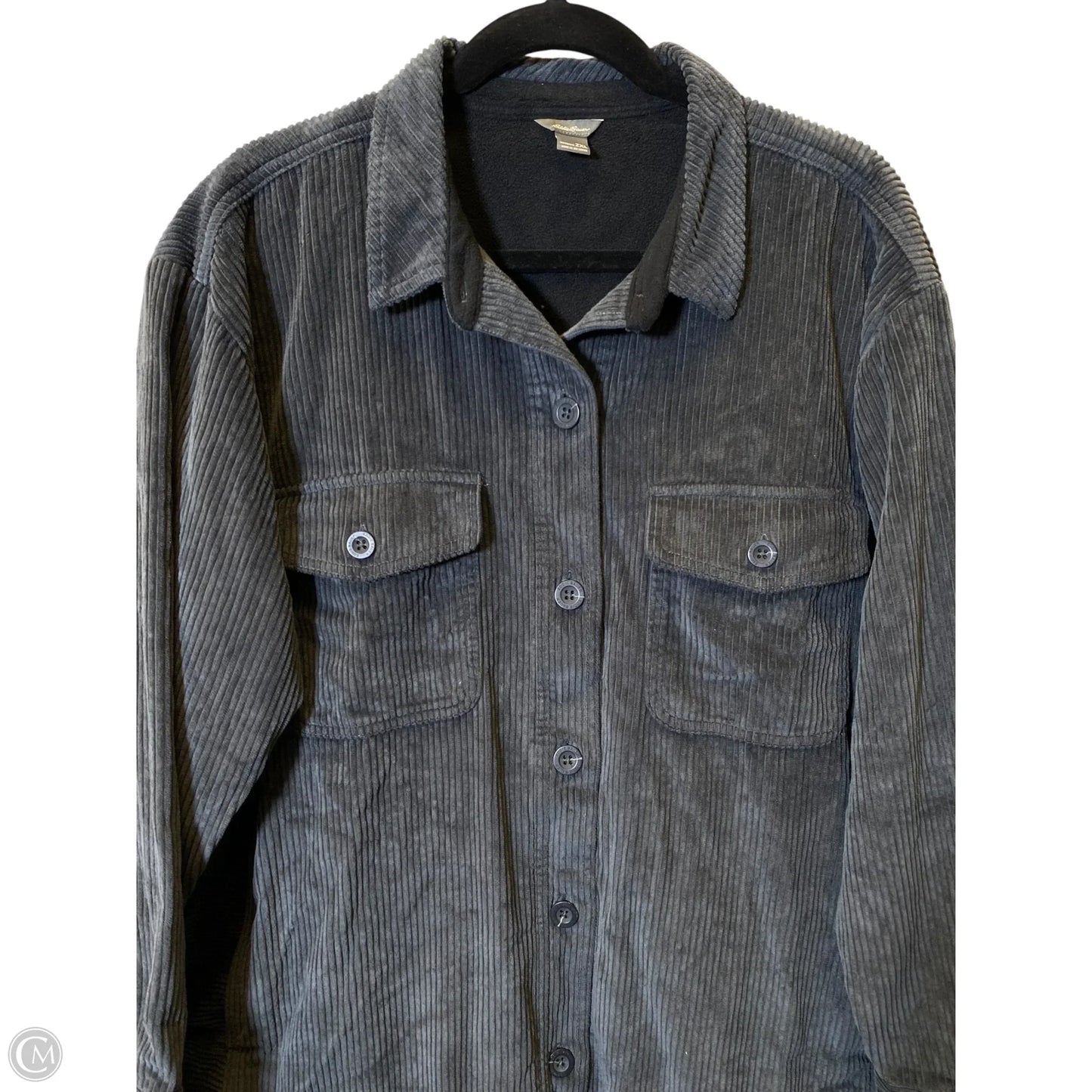 Jacket Other By Eddie Bauer In Grey, Size: 2XL