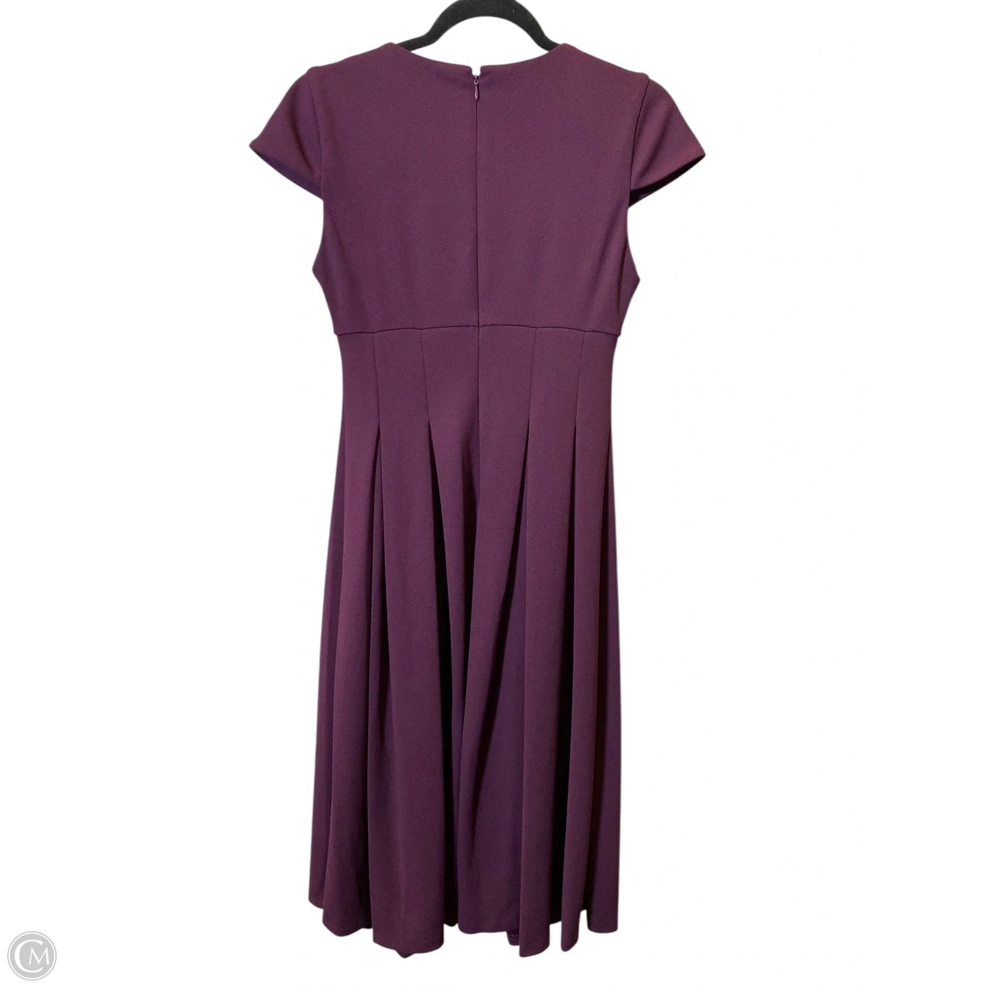 Dress Casual Midi By Calvin Klein In Purple, Size: 2