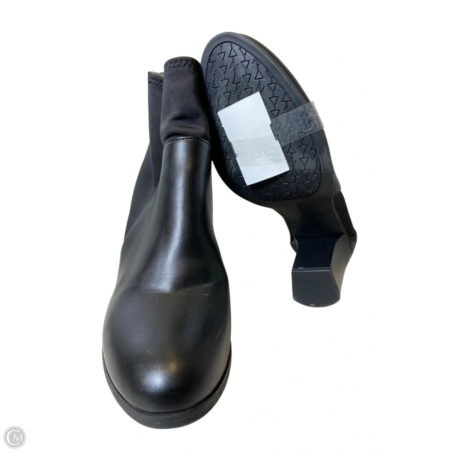 Boots Ankle Heels By Adrienne Vittadini In Black, Size: 9