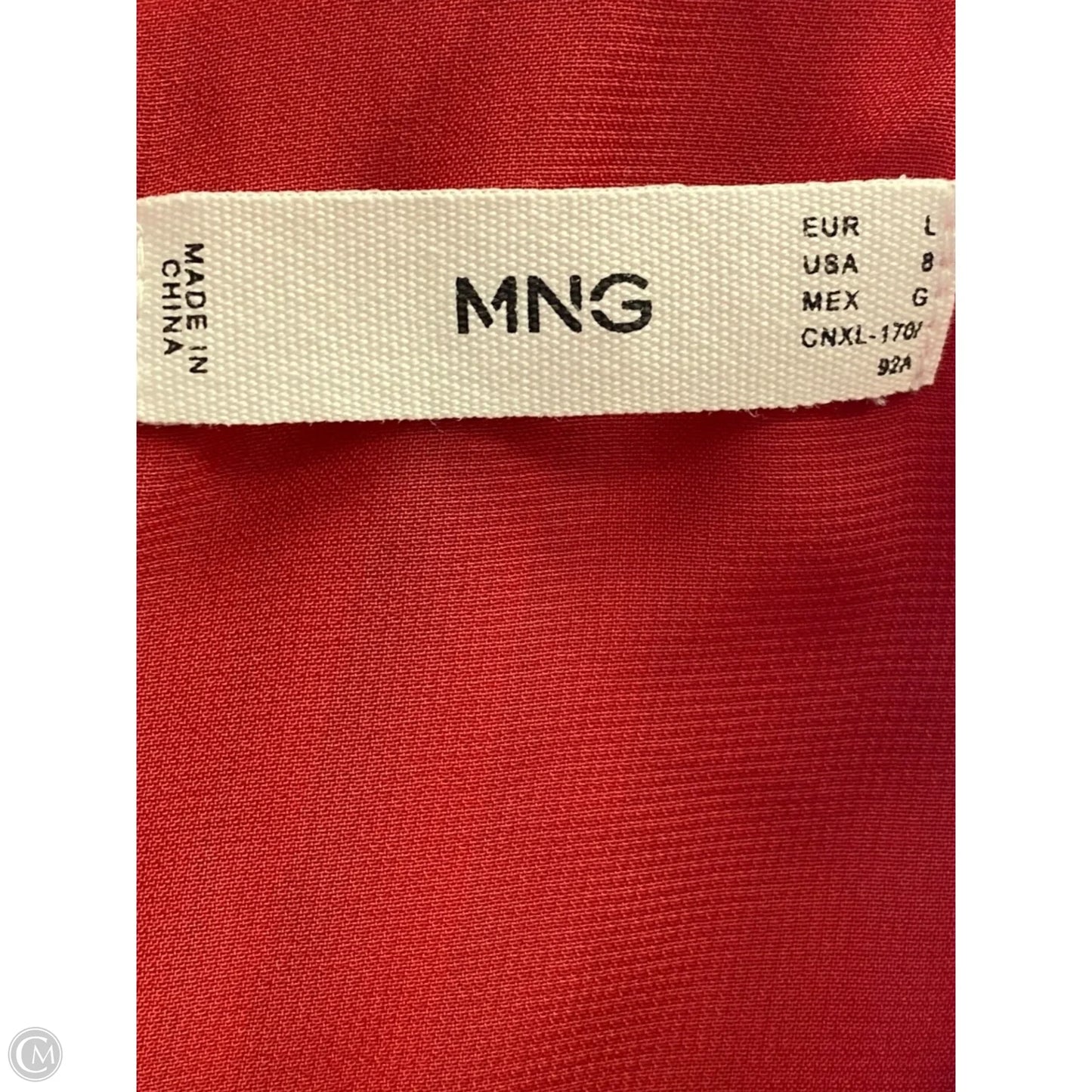 Dress Casual Maxi By Mng In Red, Size: M