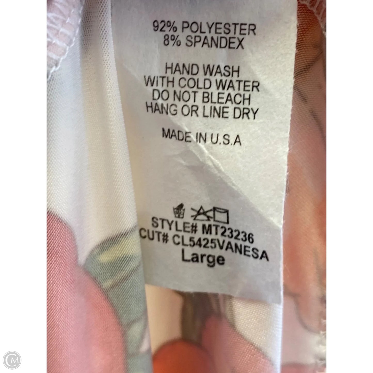 Top Short Sleeve By Dear Scarlett In Floral Print, Size: Xl