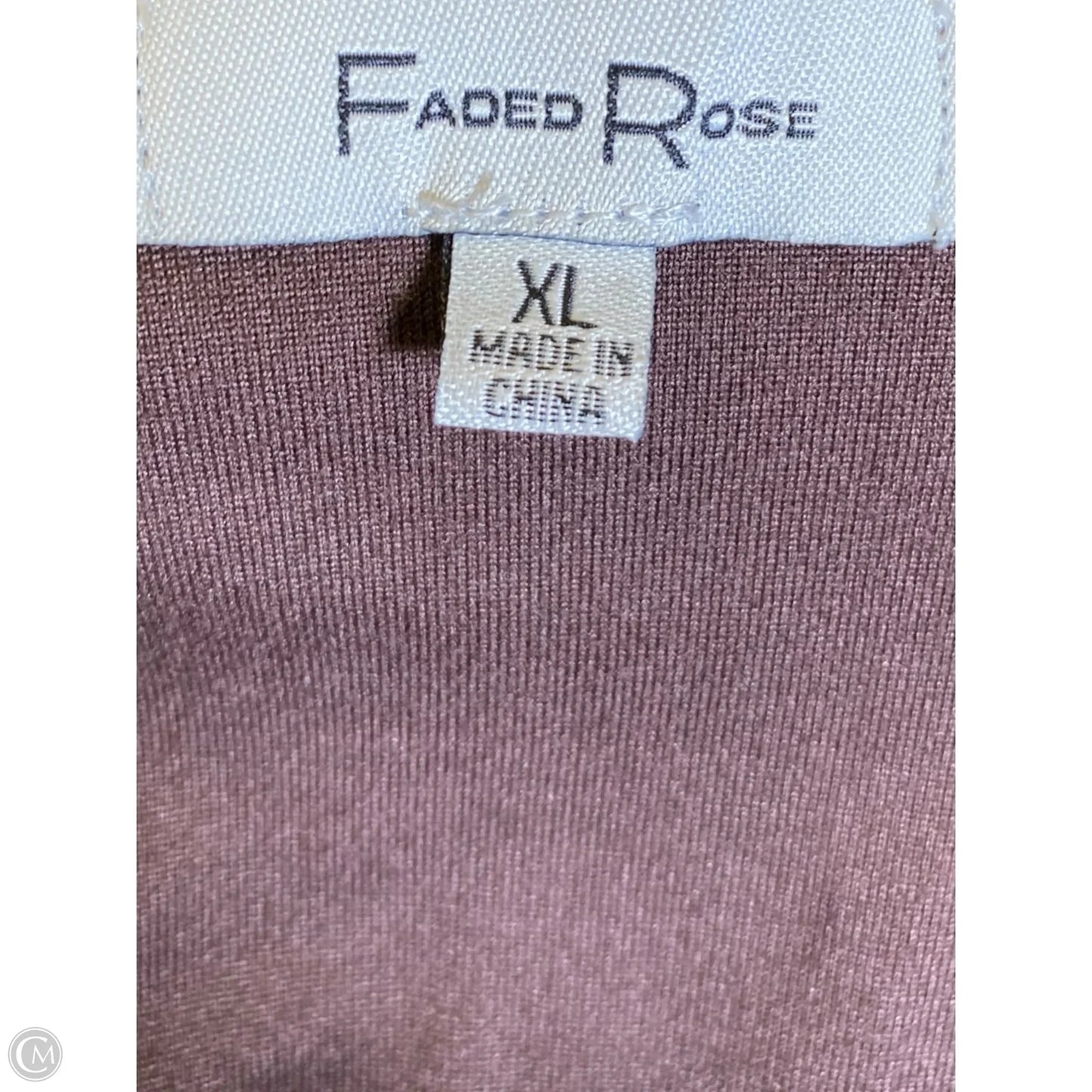 Dress Casual Maxi By Faded Rose In Brown & White, Size: Xl
