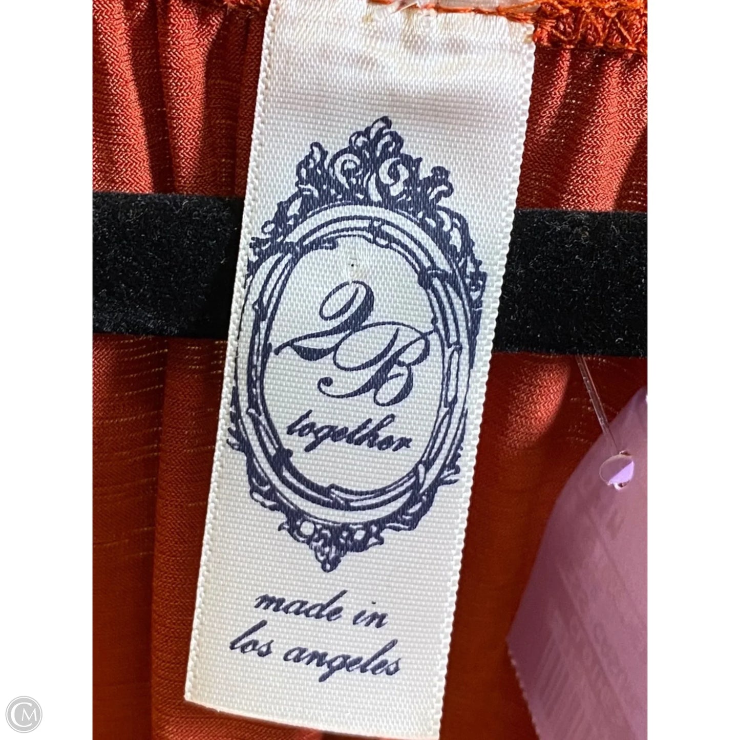 Dress Casual Midi By Clothes Mentor In Orange, Size: M