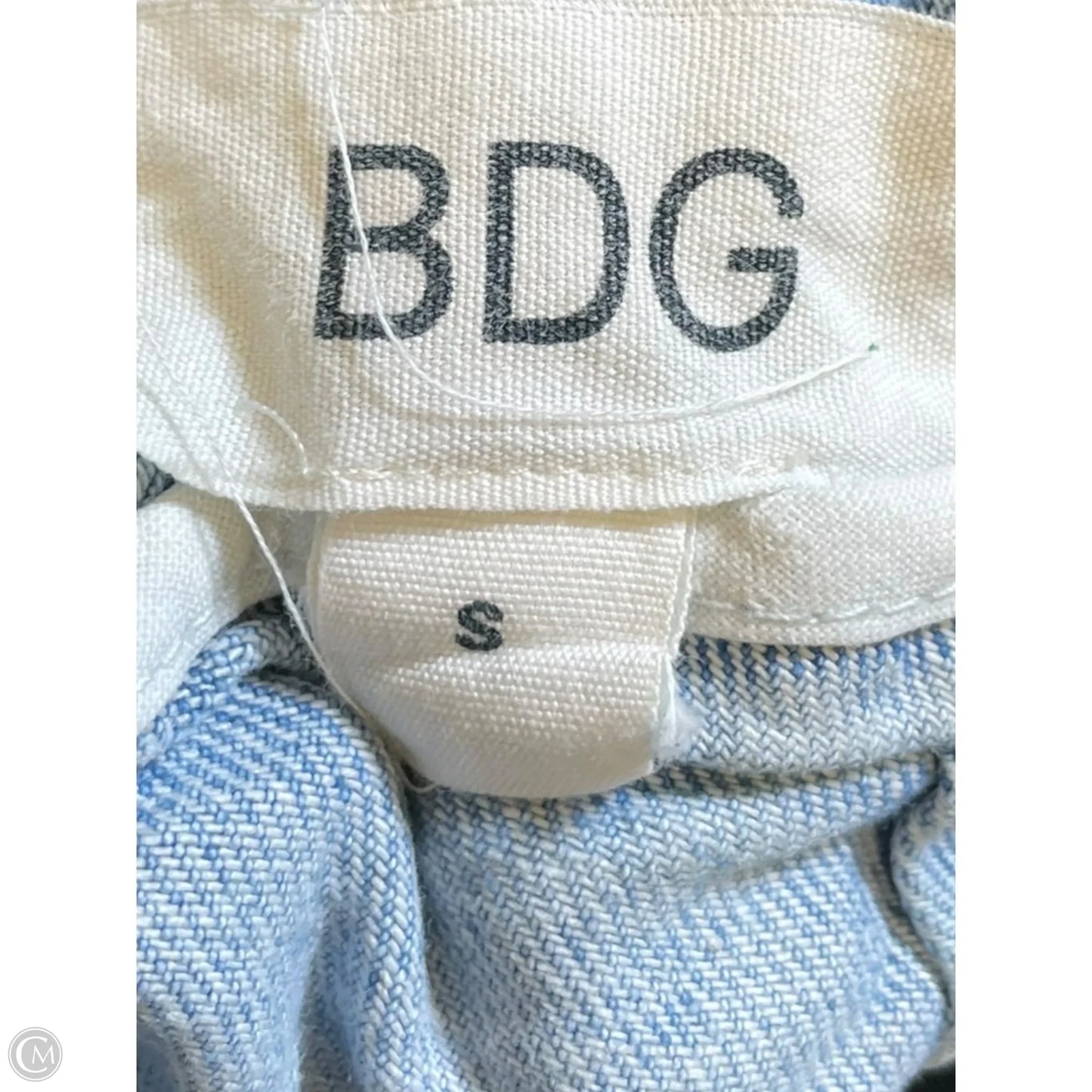 Skirt Midi By Bdg In Blue Denim, Size: S