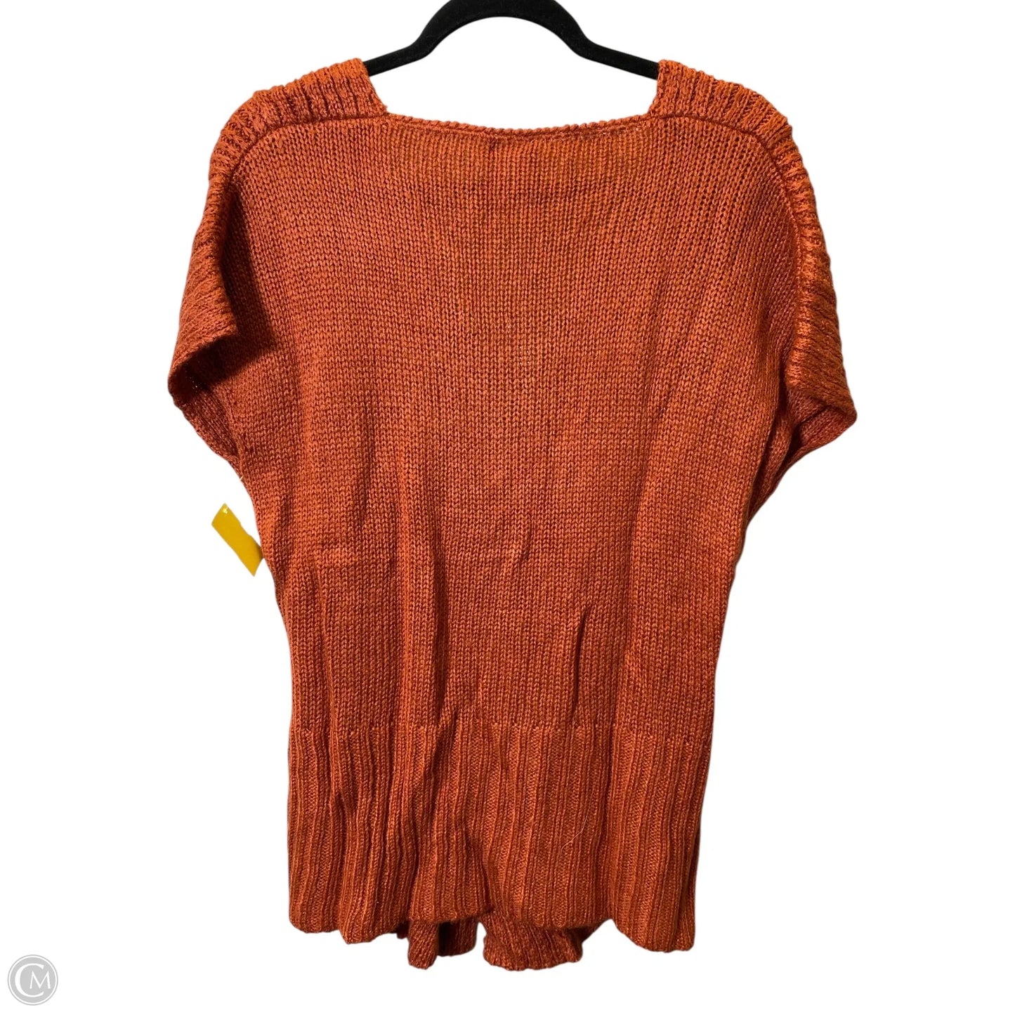 Sweater By Clothes Mentor In Orange, Size: Xl