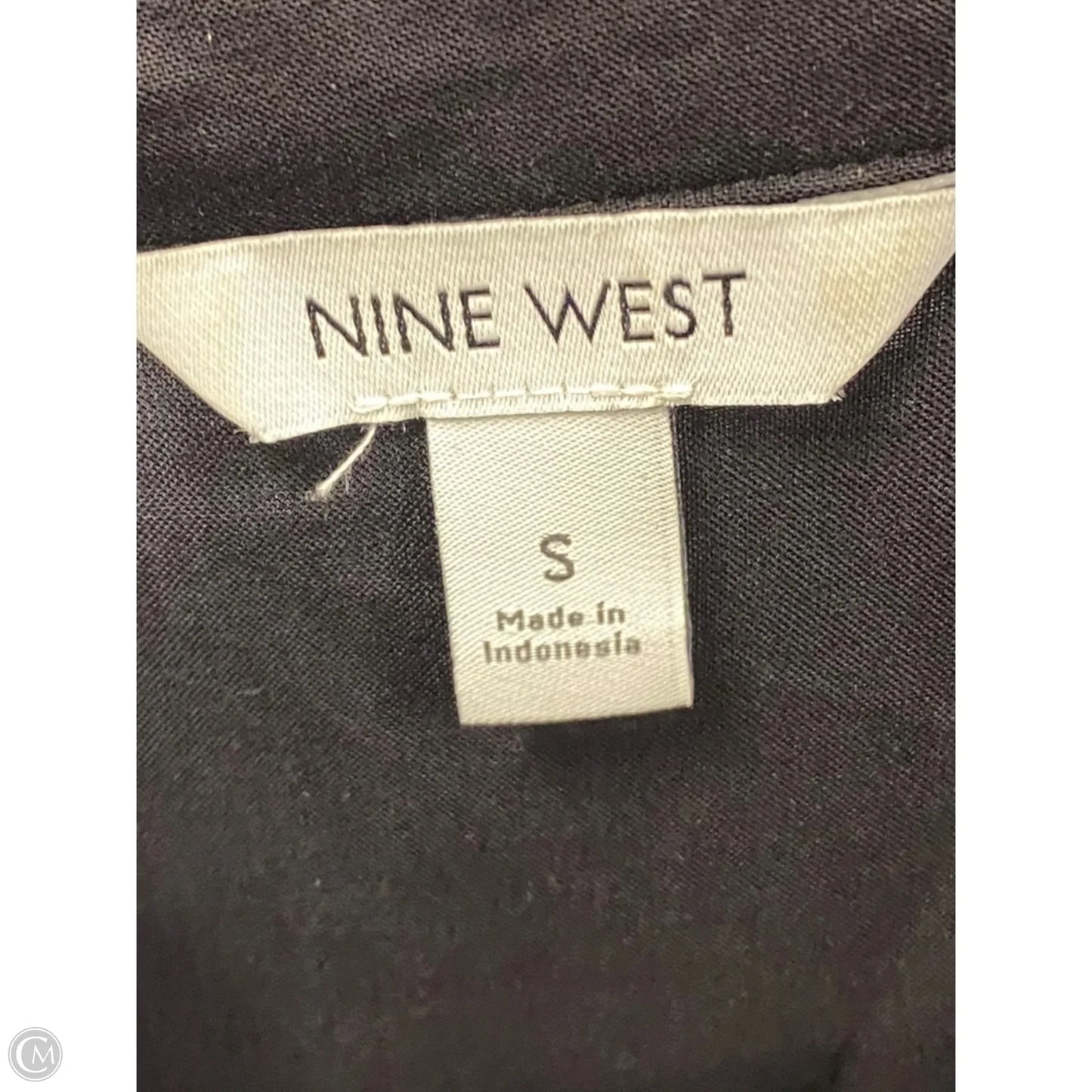 Dress Casual Midi By Nine West In Black, Size: S
