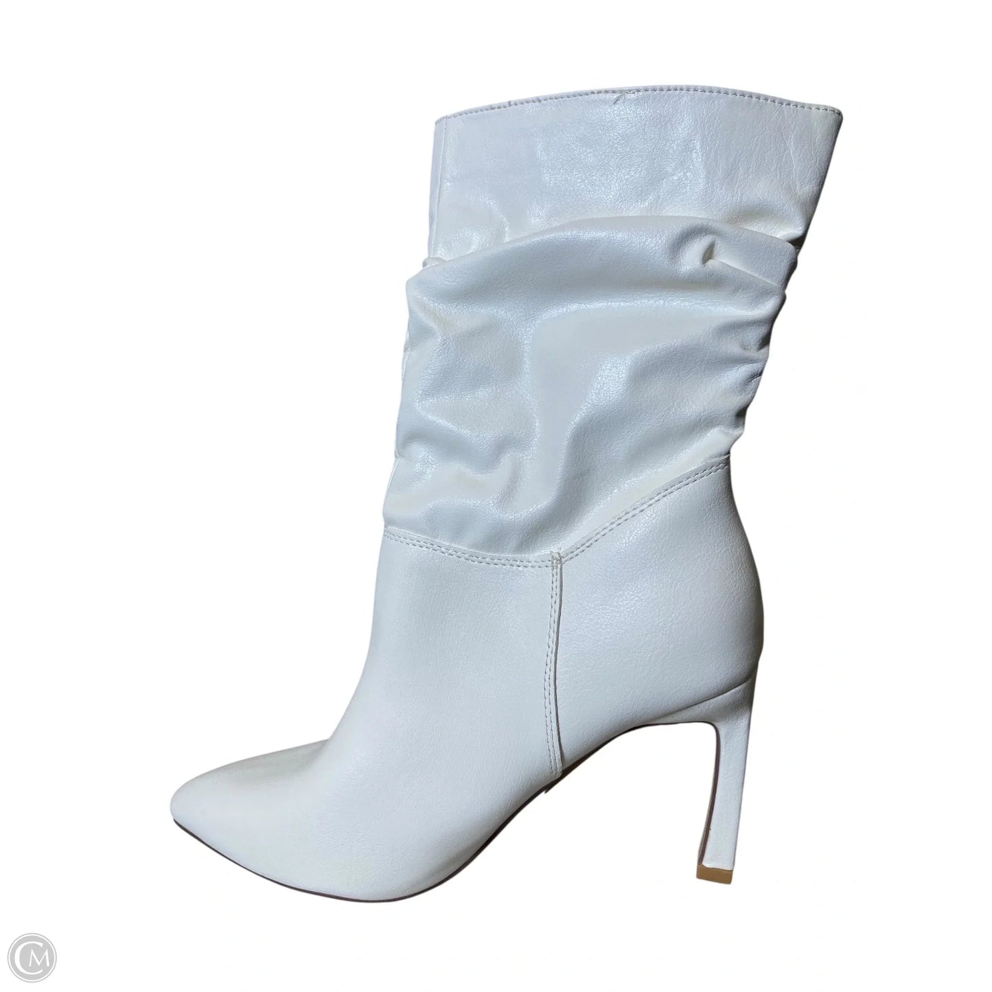 Boots Ankle Heels By Oasis Society In White, Size: 8.5