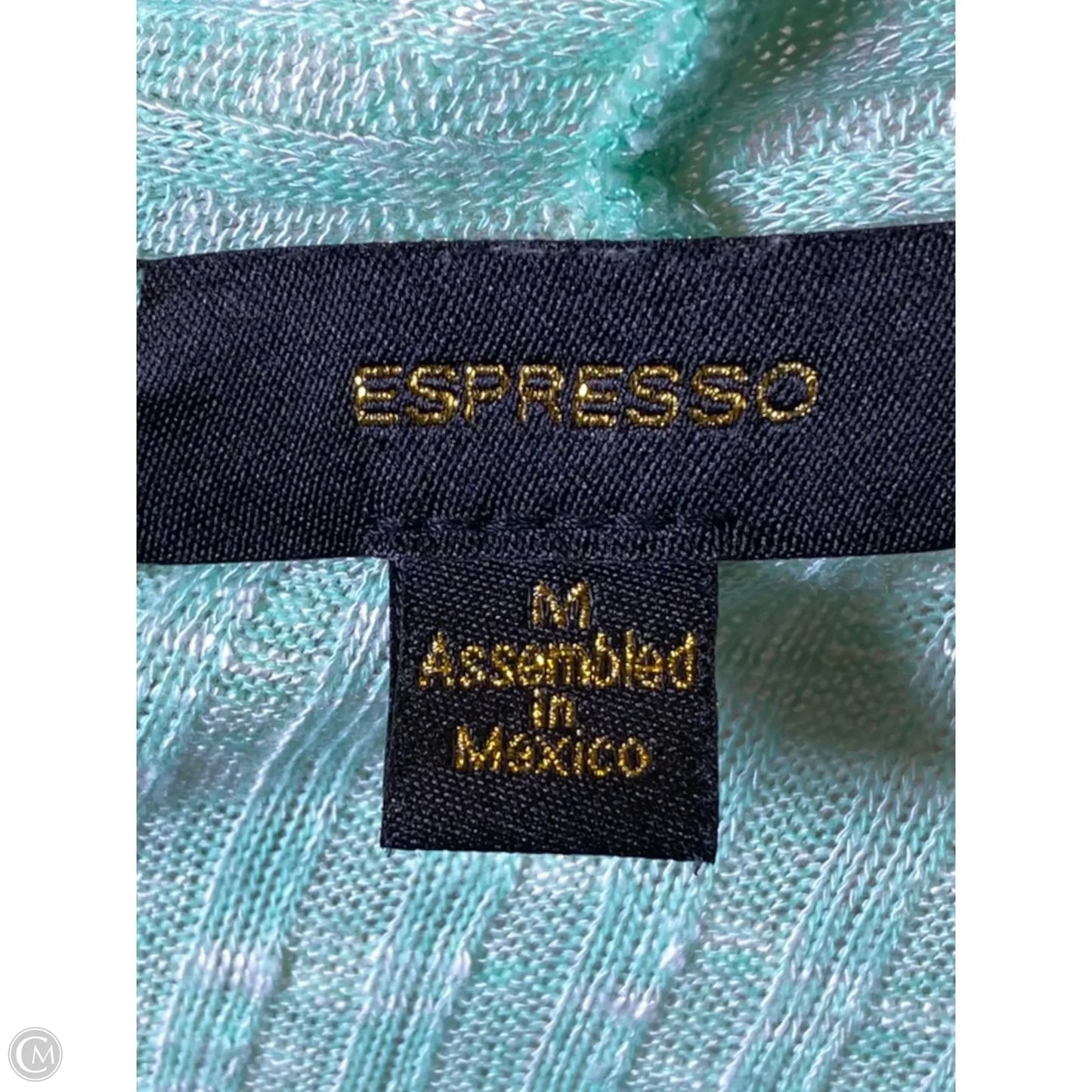 Cardigan By Espresso In Teal, Size: M