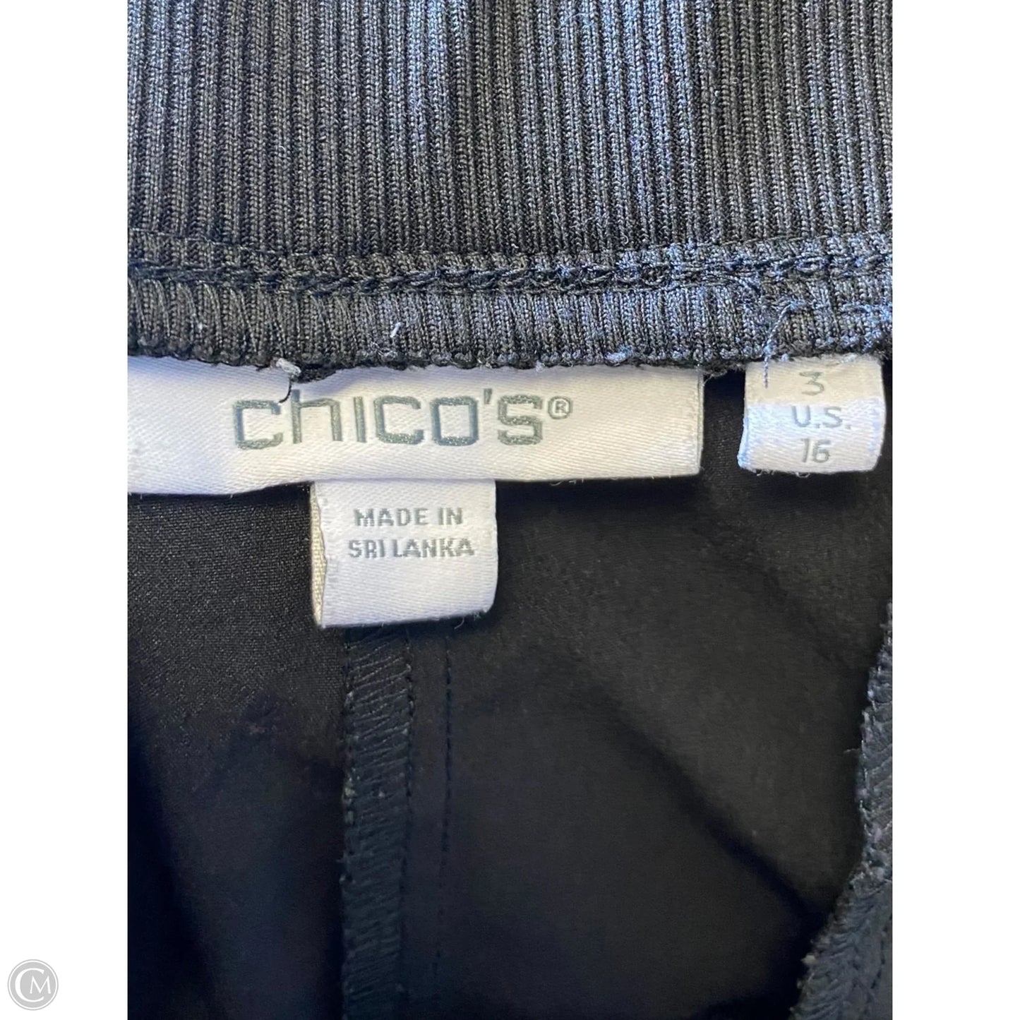 Pants Lounge By Chicos In Black, Size: Xl