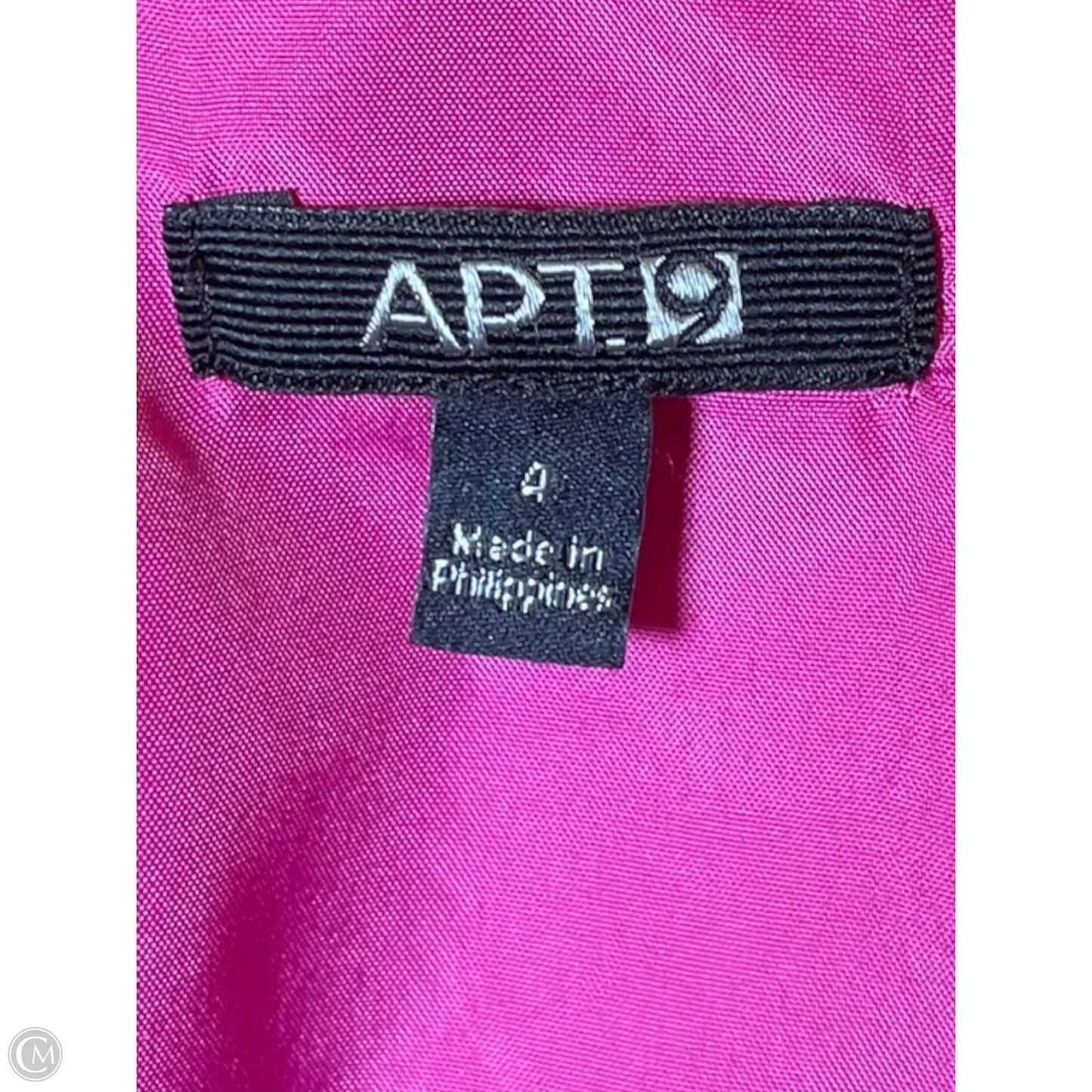 Dress Casual Midi By Apt 9 In Pink, Size: 4
