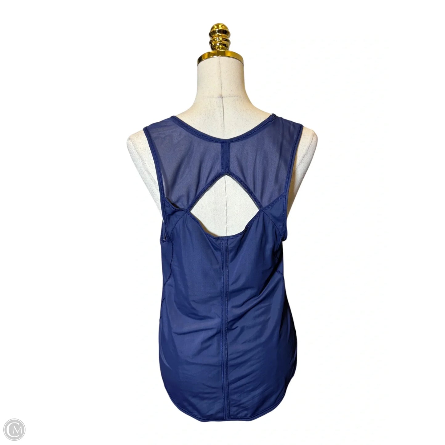 Athletic Tank Top By Lululemon In Navy, Size: L