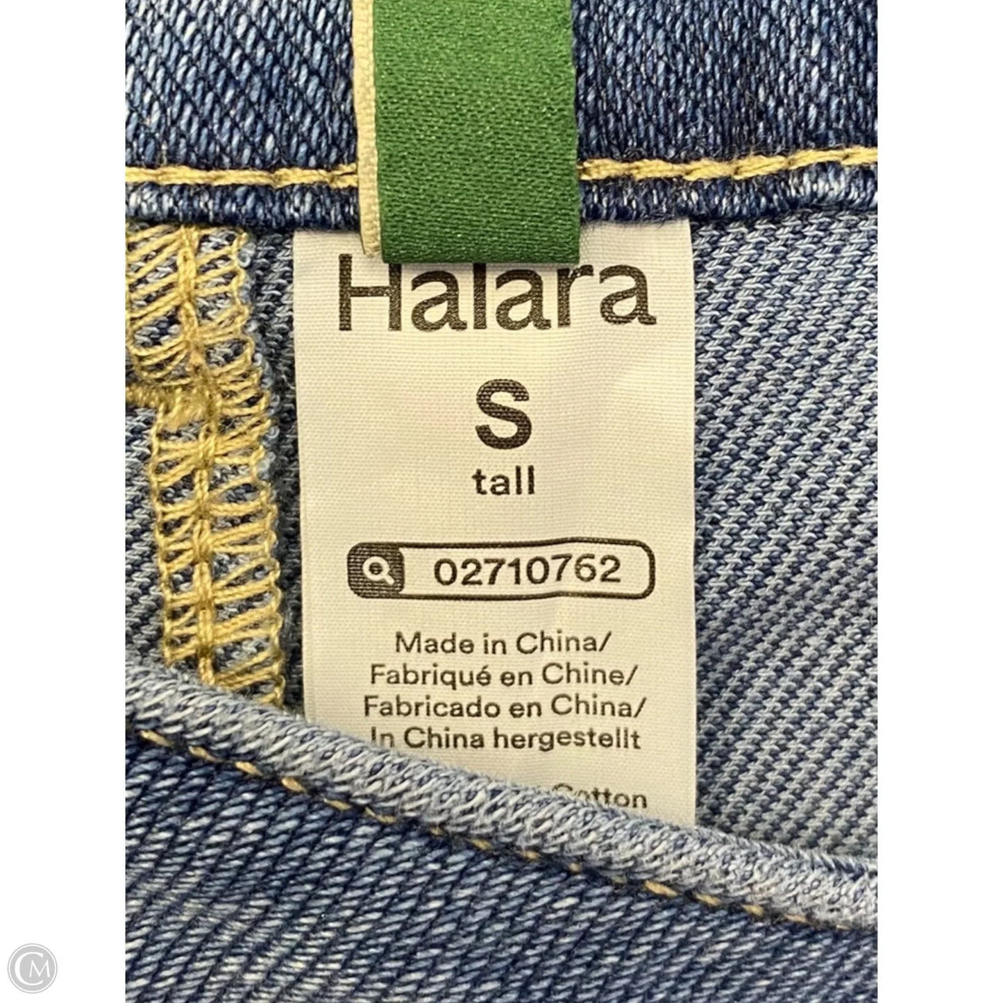 Jeans Wide Leg By Halara In Blue Denim, Size: S