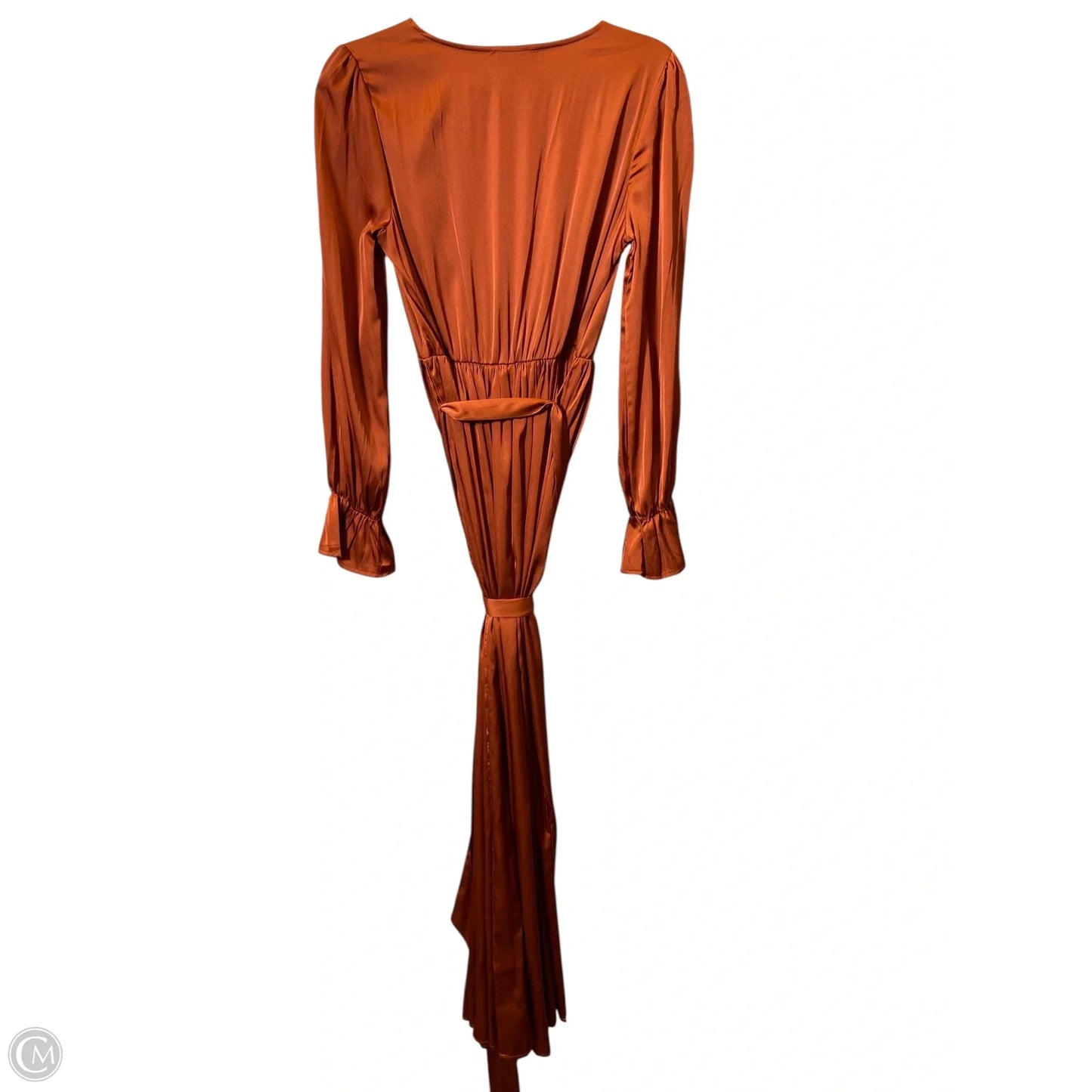 Dress Casual Maxi By Clothes Mentor In Orange, Size: M