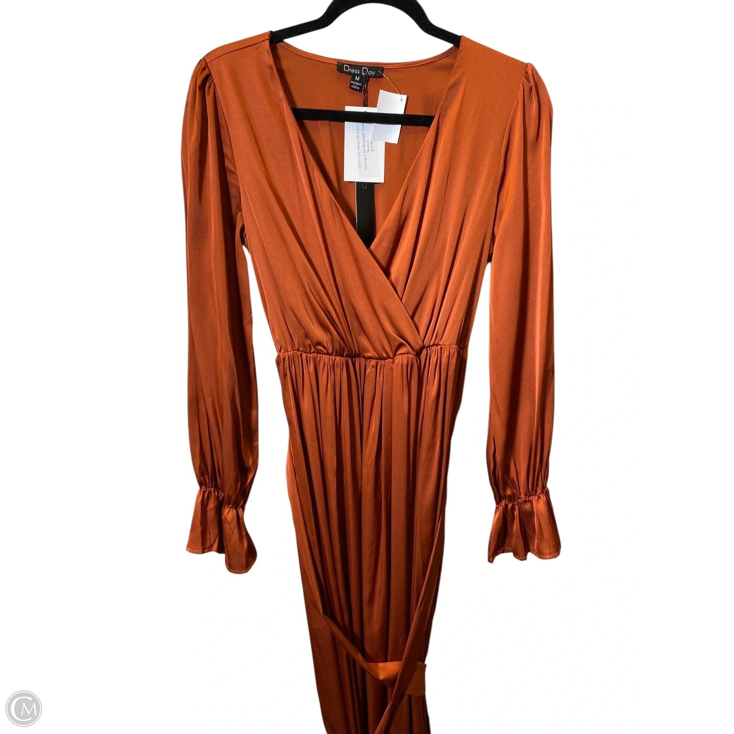 Dress Casual Maxi By Clothes Mentor In Orange, Size: M
