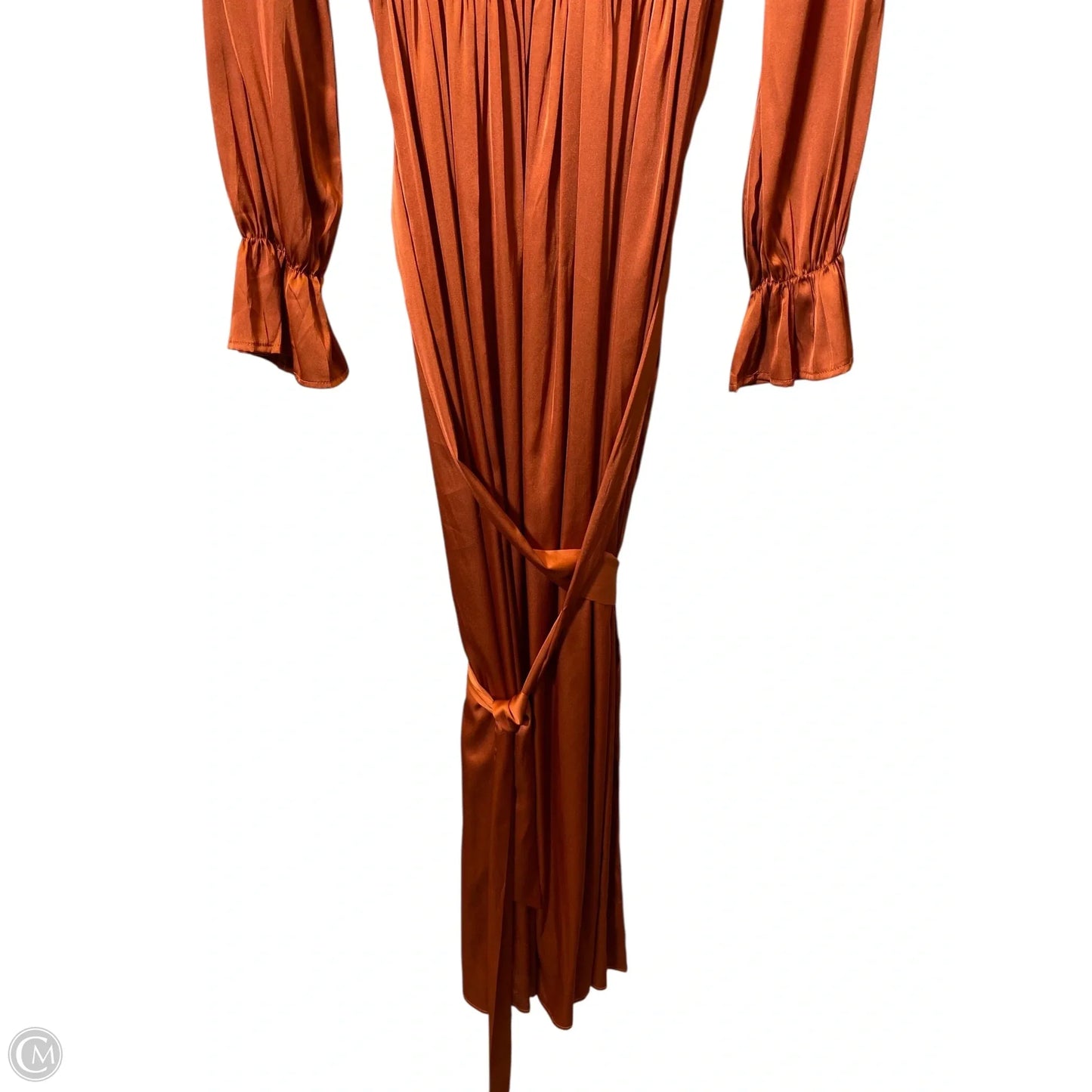 Dress Casual Maxi By Clothes Mentor In Orange, Size: M