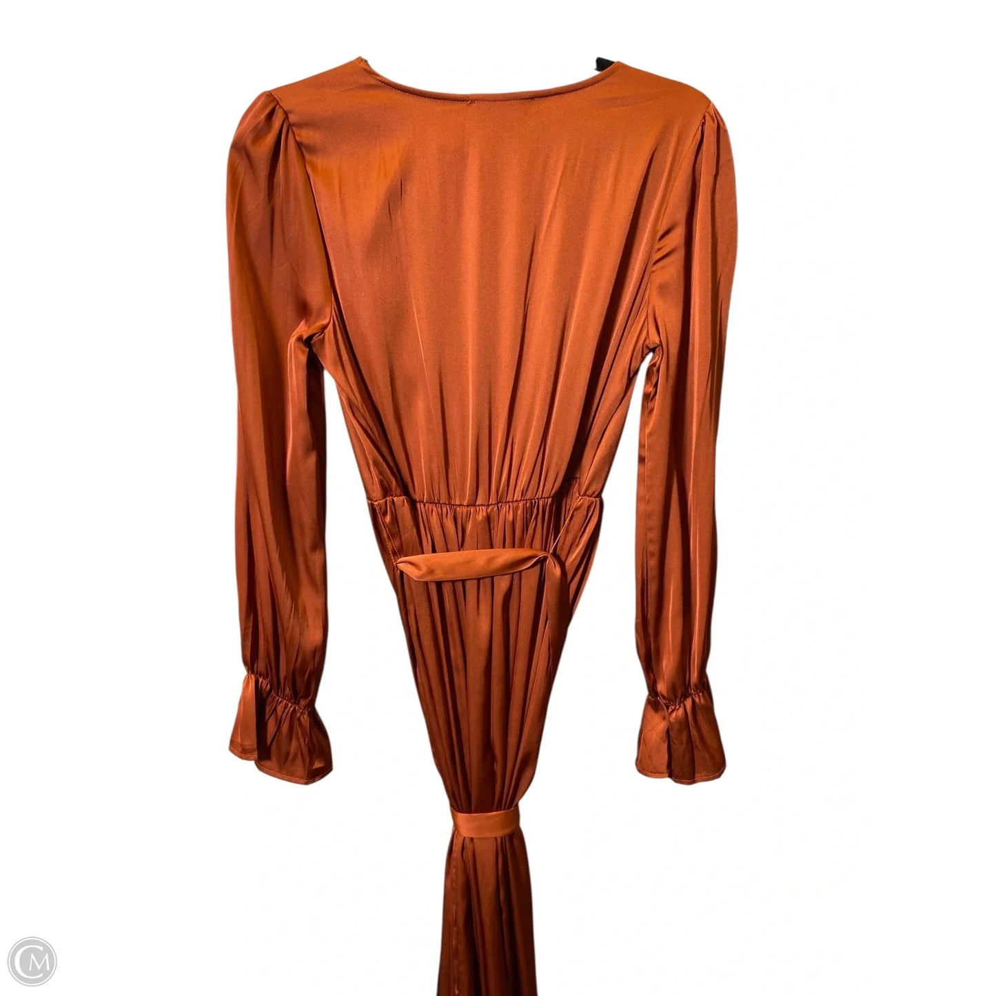 Dress Casual Maxi By Clothes Mentor In Orange, Size: M