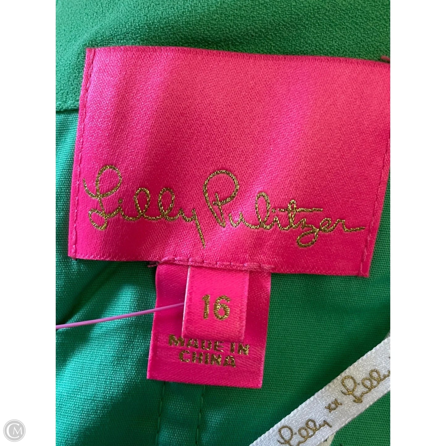 Dress Designer By Lilly Pulitzer In Green, Size: Xl
