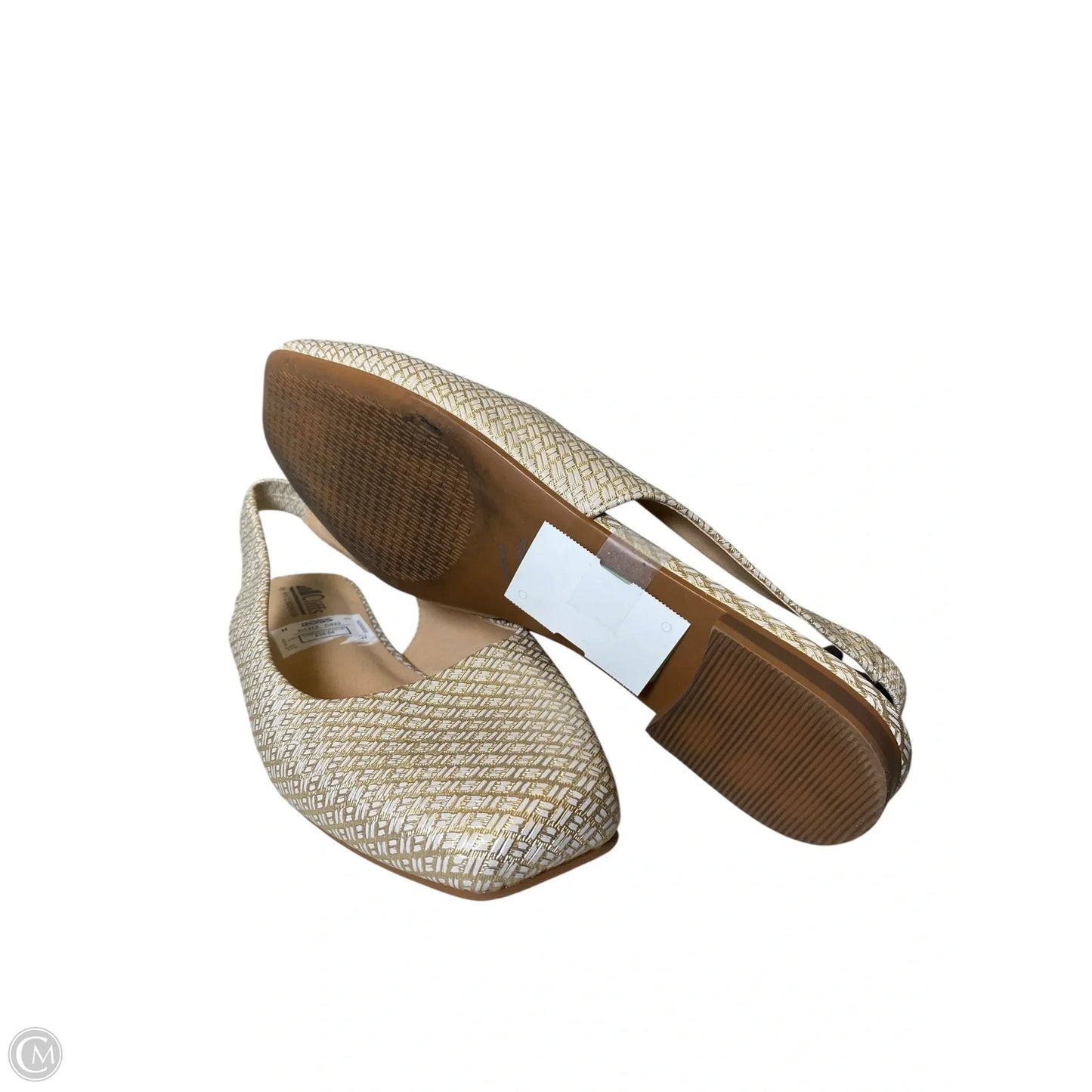 Shoes Flats By Cliffs By White Mountain In Gold, Size: 11