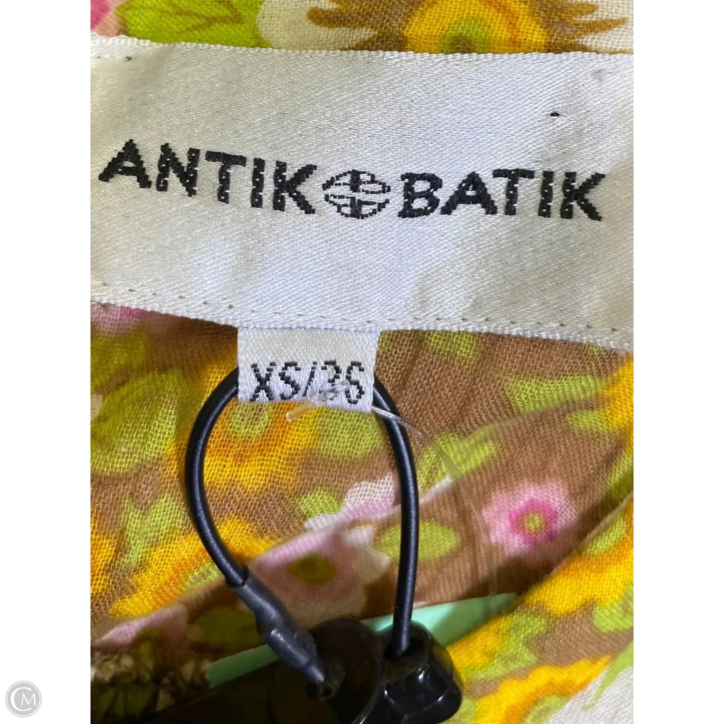Dress Casual Midi By Antik Batik In Floral Print, Size: Xs