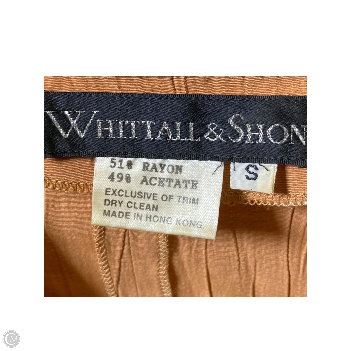 Vest Other By Clothes Mentor In Brown, Size: S