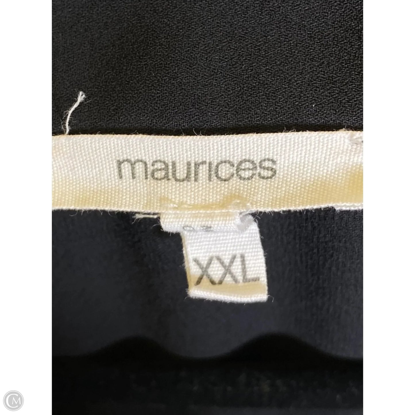 Top Long Sleeve By Maurices In Black, Size: 2x