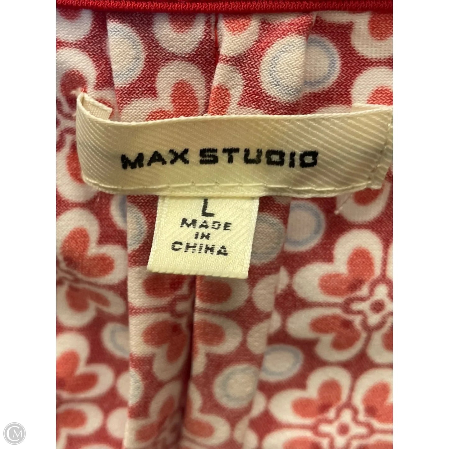 Dress Casual Midi By Max Studio In Red, Size: L