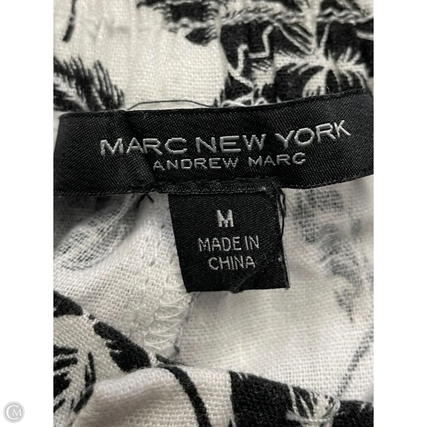Pants Other By Marc New York In Black & White, Size: M
