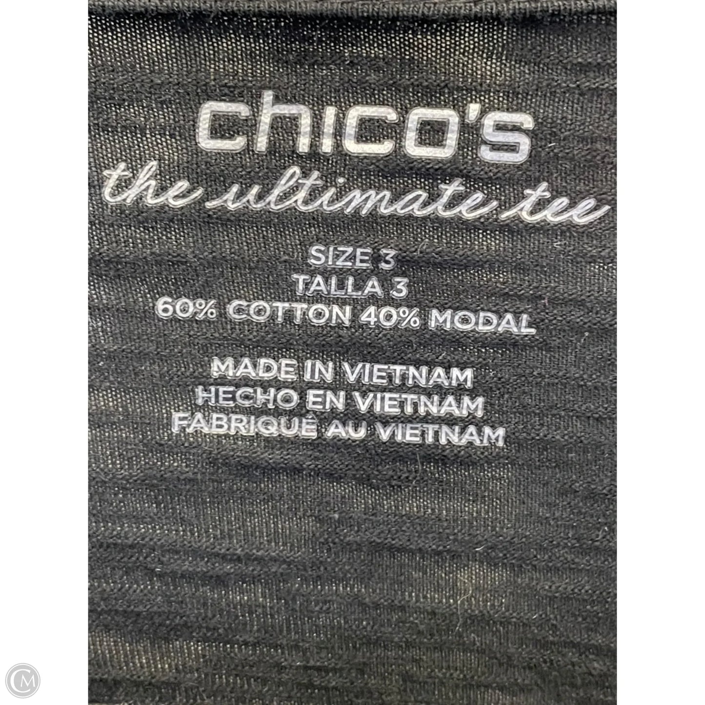 Cardigan By Chicos In Black, Size: Xl