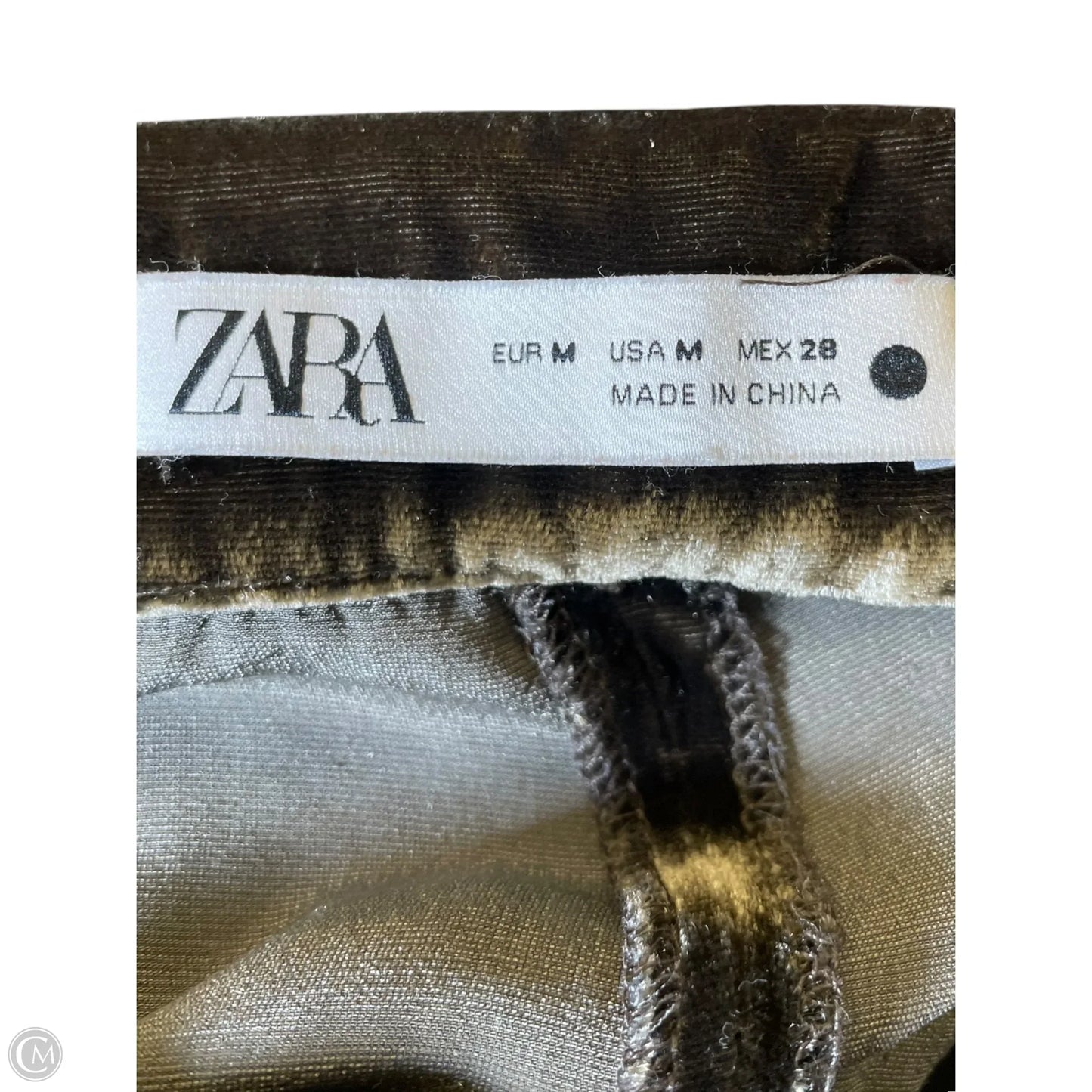 Pants Lounge By Zara In Green, Size: M