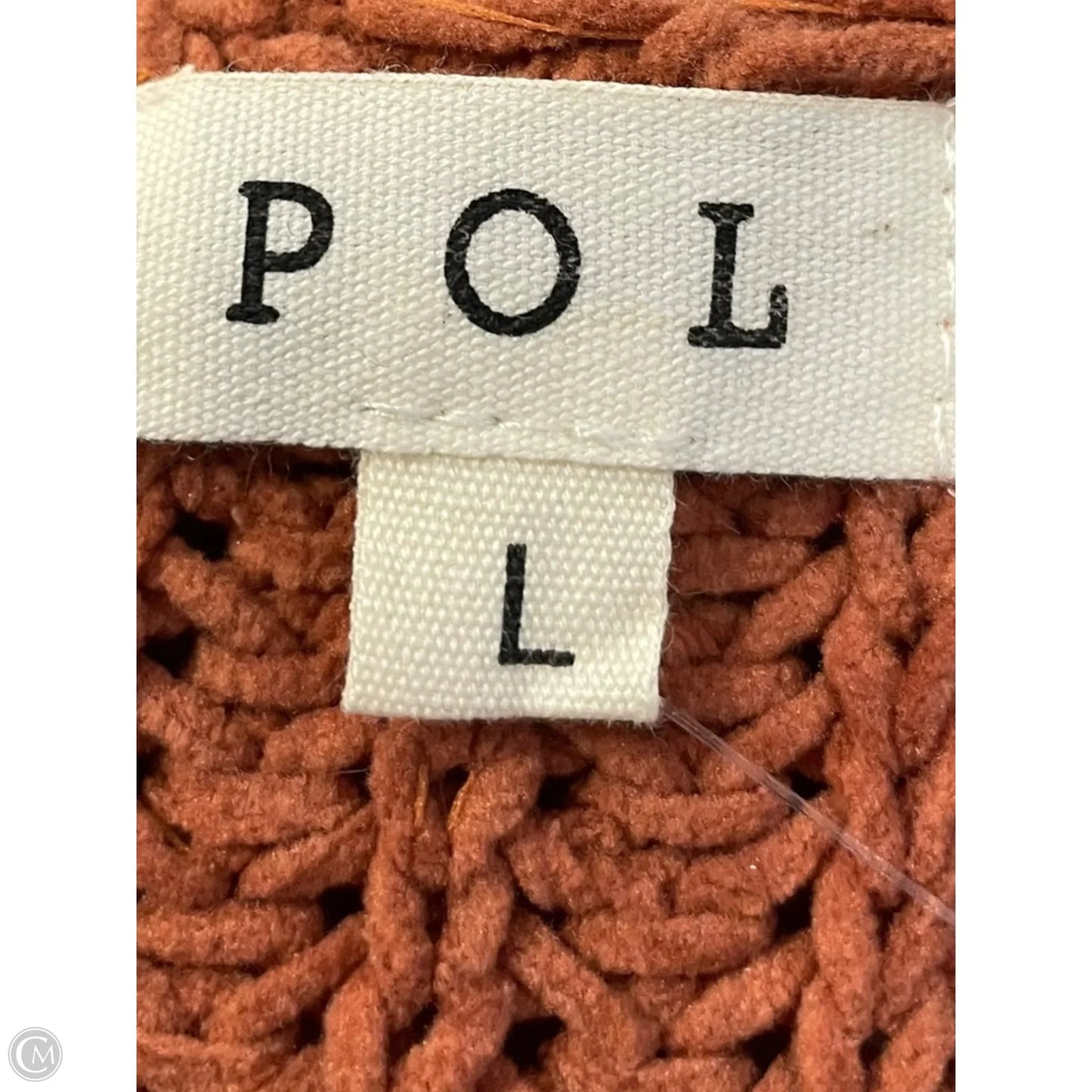 Cardigan By Pol In Orange, Size: L