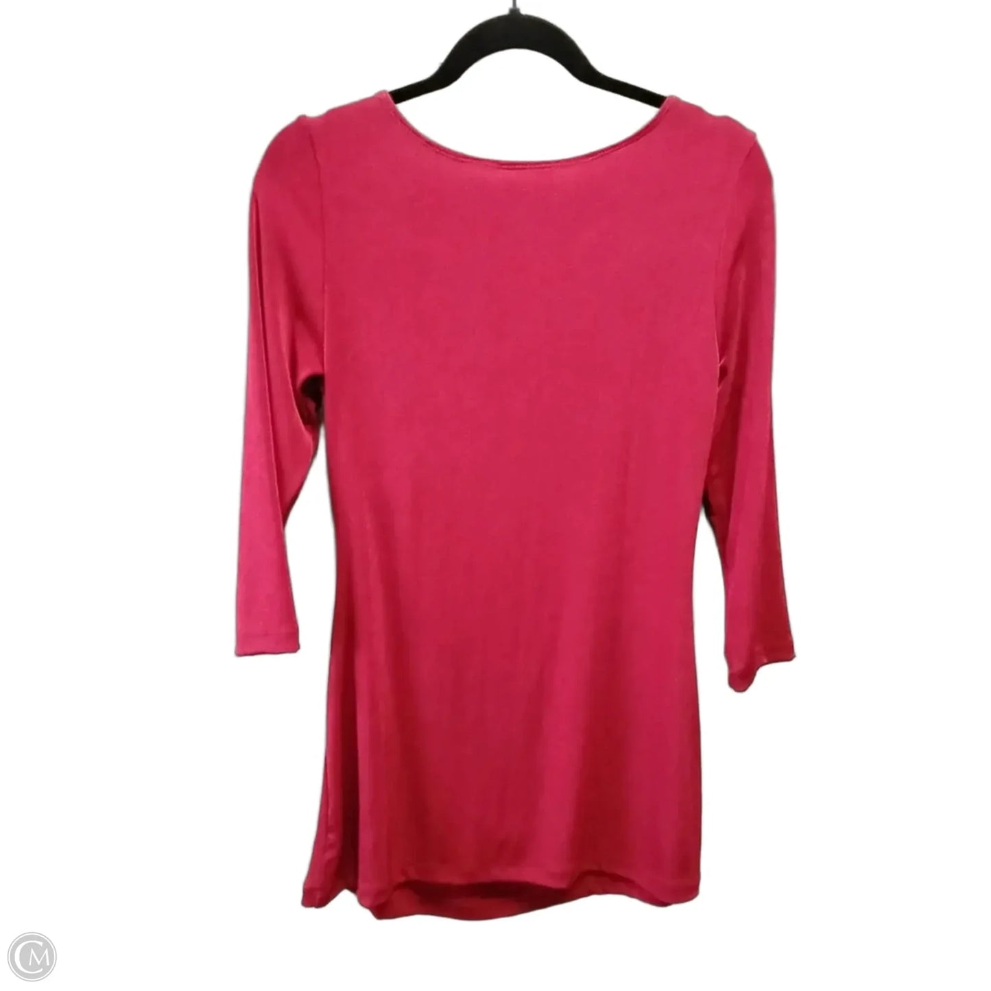 Top Long Sleeve By Chicos In Red, Size: S
