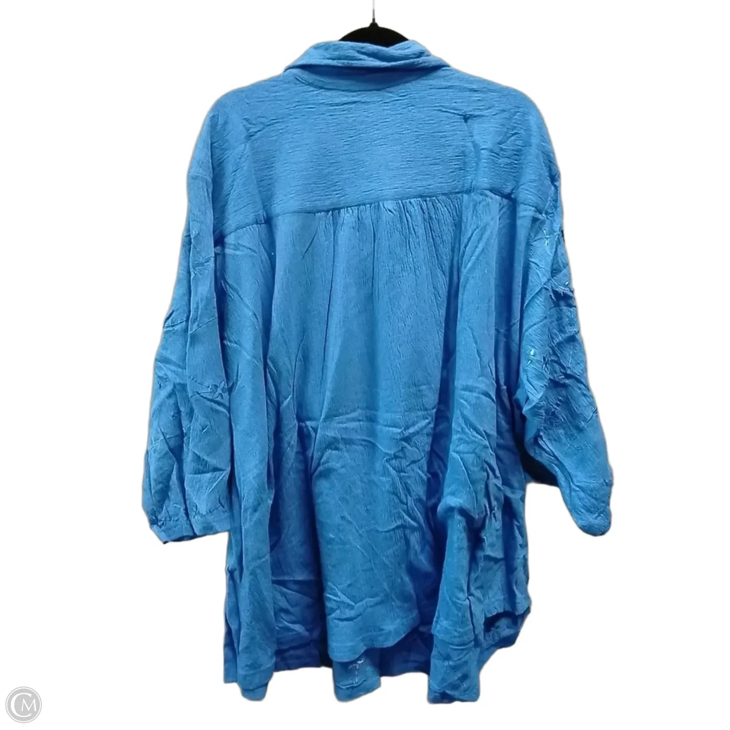Top Long Sleeve By Clothes Mentor In Blue, Size: 5