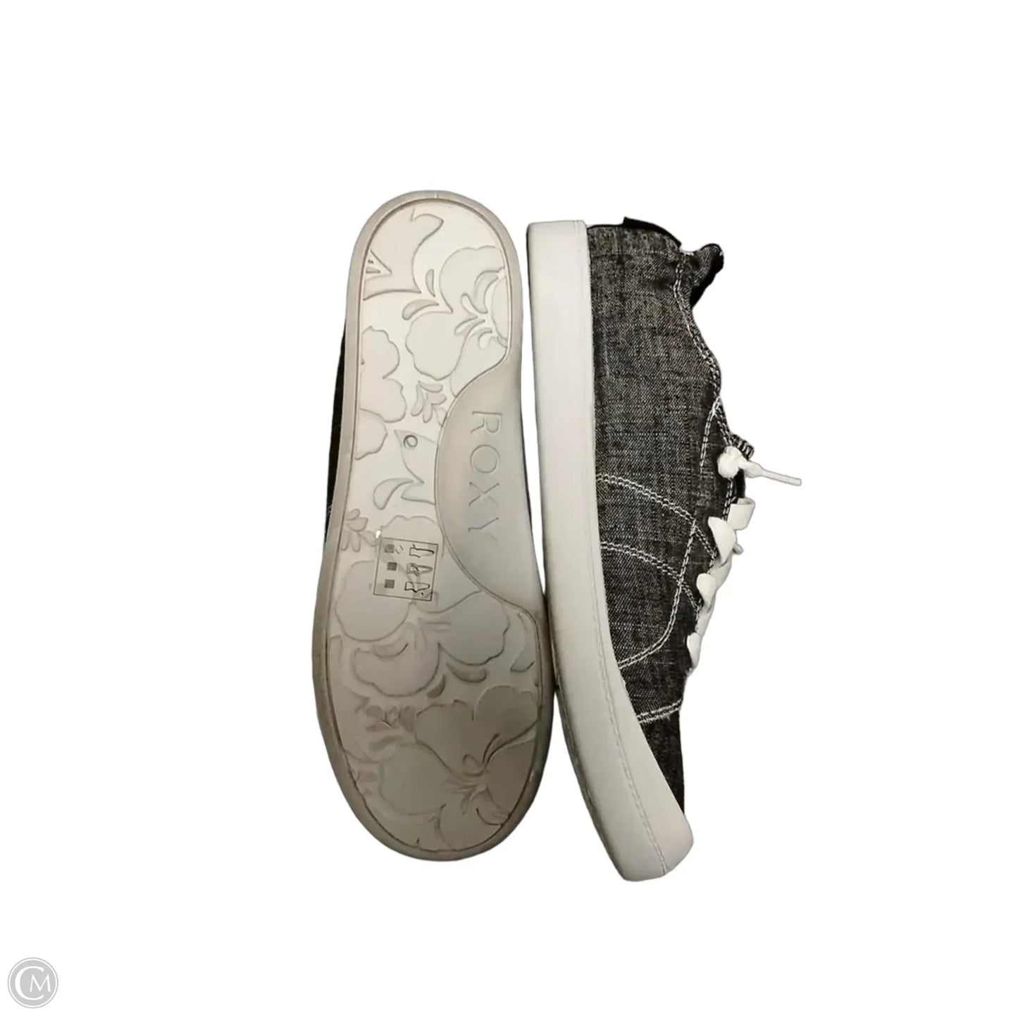 Shoes Sneakers By Roxy In Grey, Size: 7.5