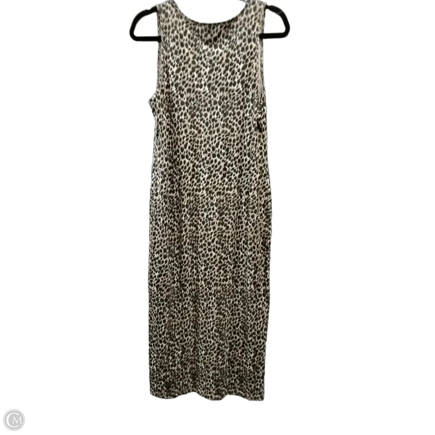 Dress Casual Maxi By J. Crew In Leopard Print, Size: M