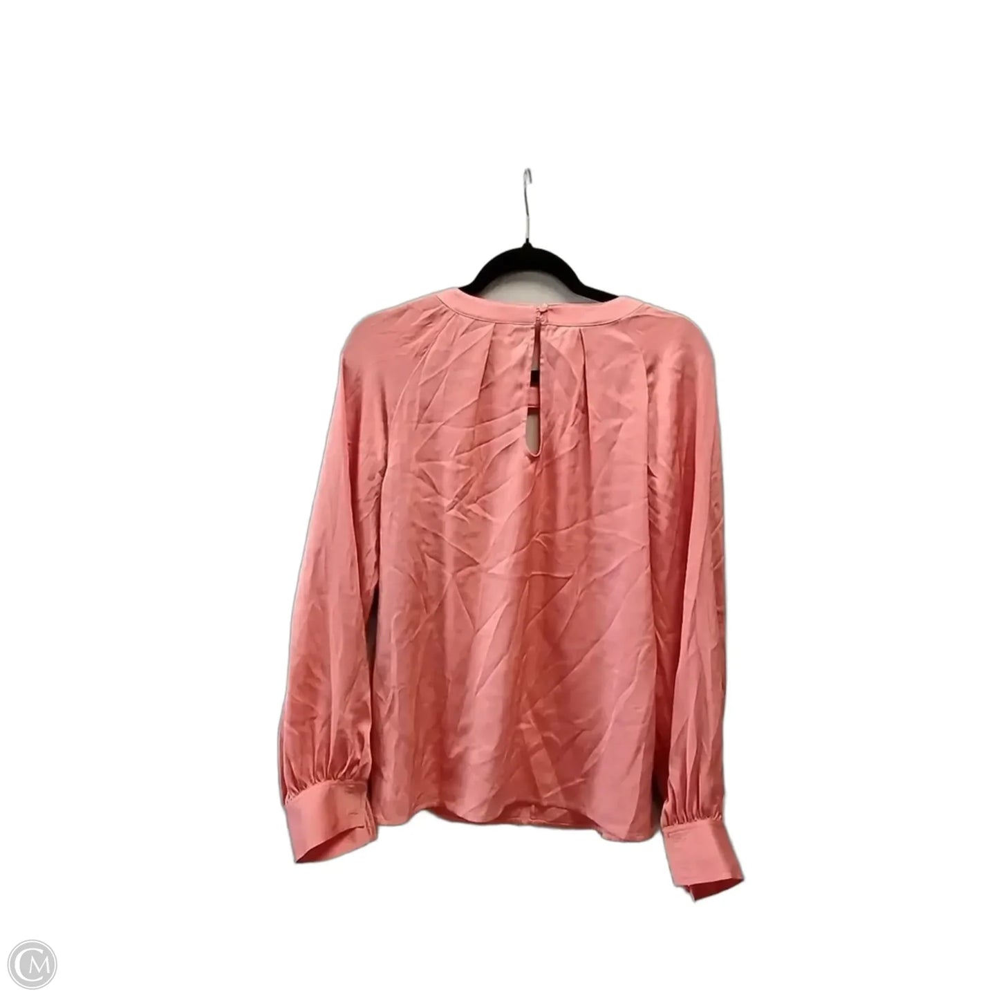 Blouse Long Sleeve By Trina Turk In Orange, Size: M