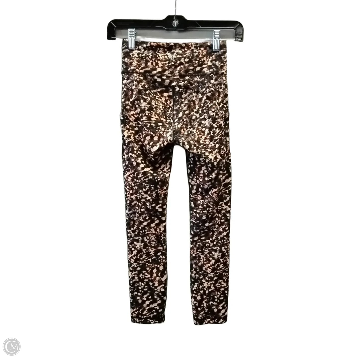 Athletic Leggings By Lululemon In Floral Print, Size: 2